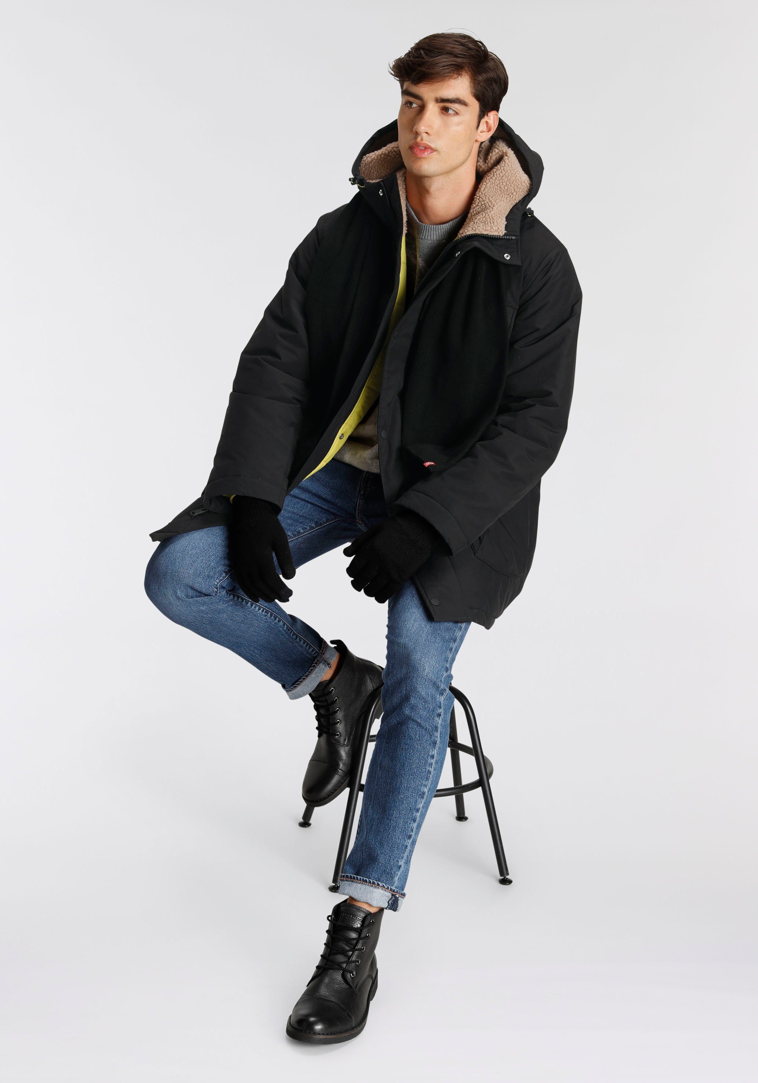 Levi's® Ledergürtel ALDERPOINT METAL GÜRTEL ADLERPOINT METAL BELT günstig online kaufen