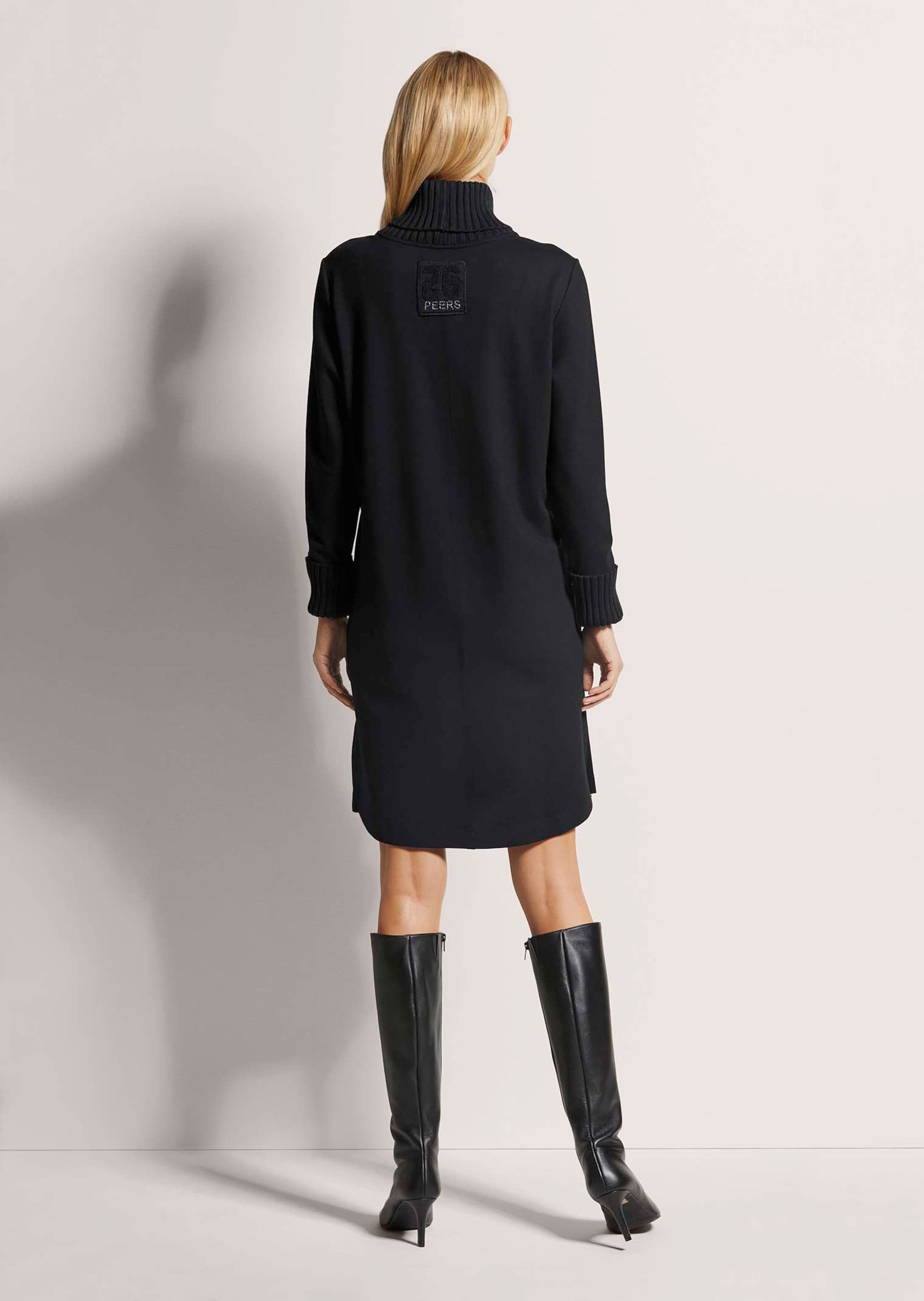MADELEINE Midikleid Lässiges Kleid mit Rippstrick