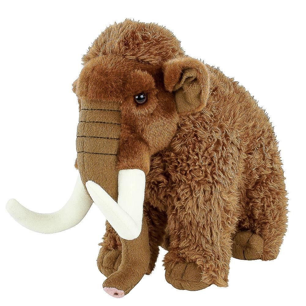 Teddys Rothenburg Kuscheltier Mammut groß 33 cm stehend Plüschtier Stoffmammut Uni-Toys