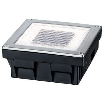 click-licht LED Einbauleuchte LED Solarbodeneinbaustrahler Cube in Edelstahl, Inkl. Dämmerungssensor, Leuchtmittel enthalten: Ja, fest verbaut, LED, warmweiss, Einbaustrahler, Einbauleuchte