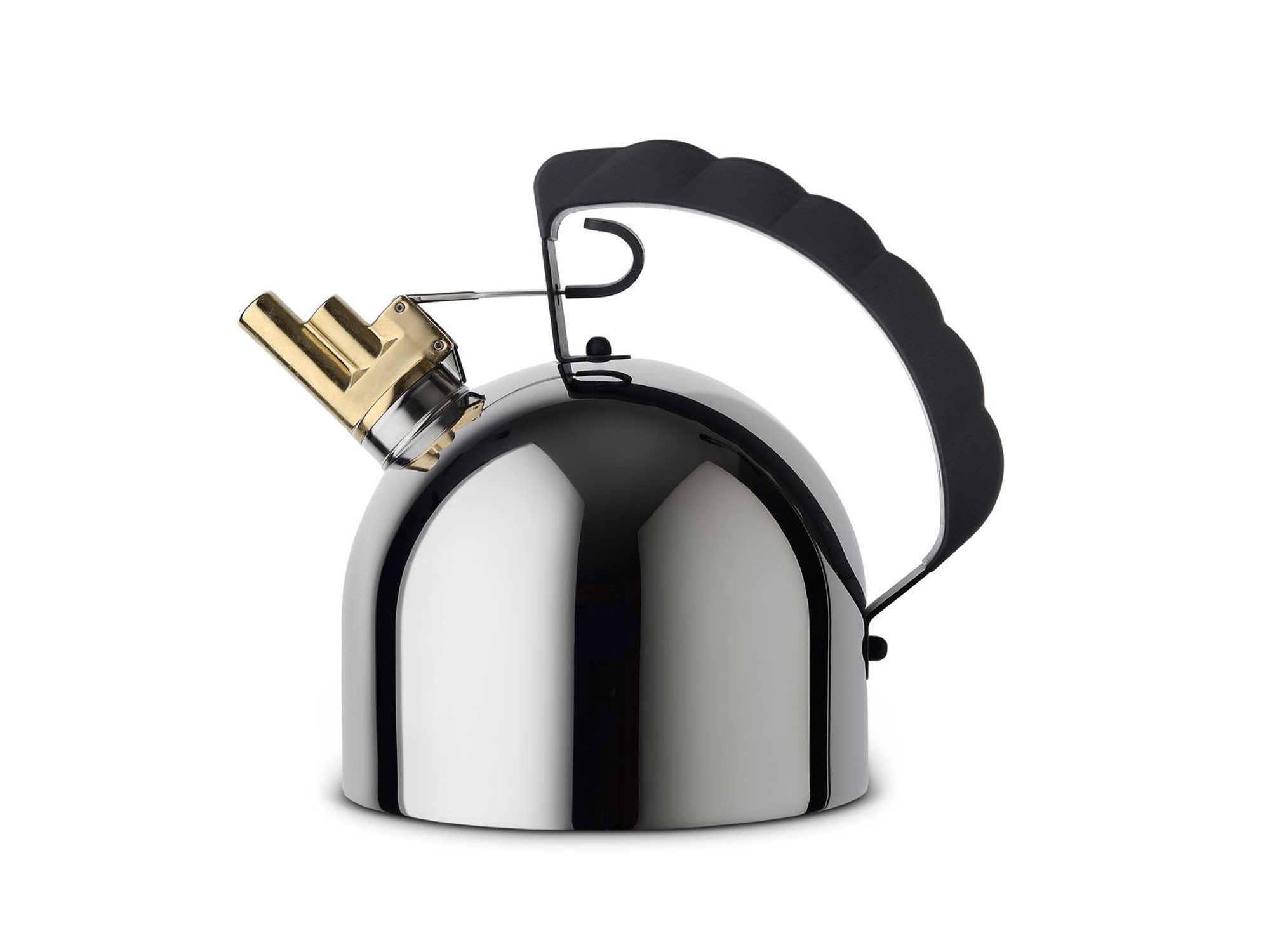 Alessi Wasserkessel Wasserkessel 9091 2,0 l edelstahl, Edelstahl 18/10, Induktion