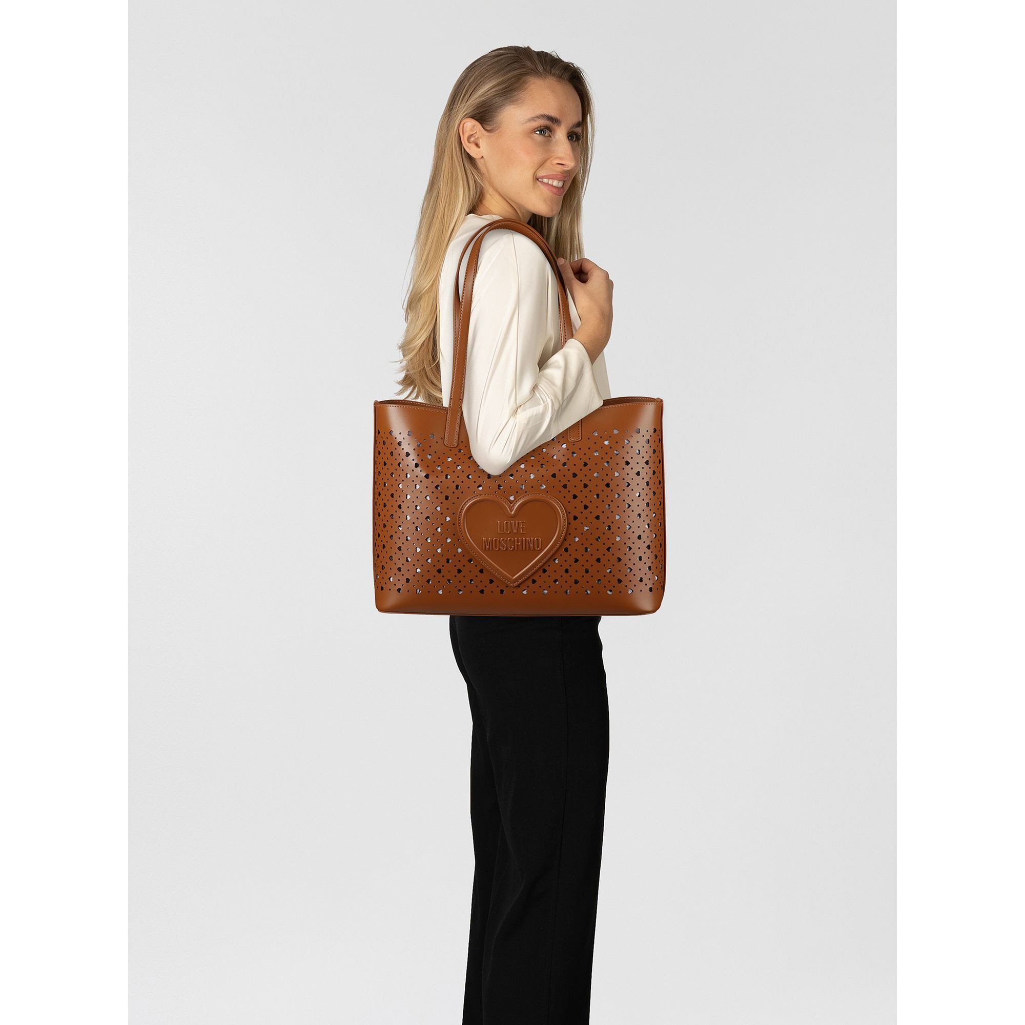 LOVE MOSCHINO Shopper Basket, Polyurethan