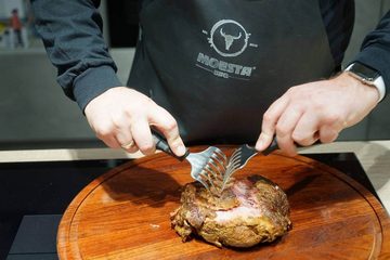 Moesta BBQ Fleischgabel, BBQ Fleisch Kralle für Pulled Pork, spülmaschinengeeignet