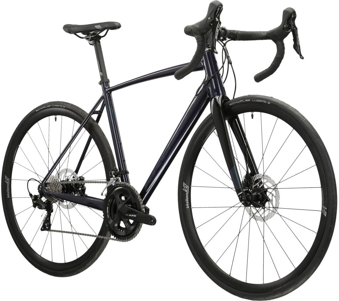 Kross Rennrad Vento 5.0, 22 Gang Shimano 105 R7000 Schaltwerk, Kettenschaltung