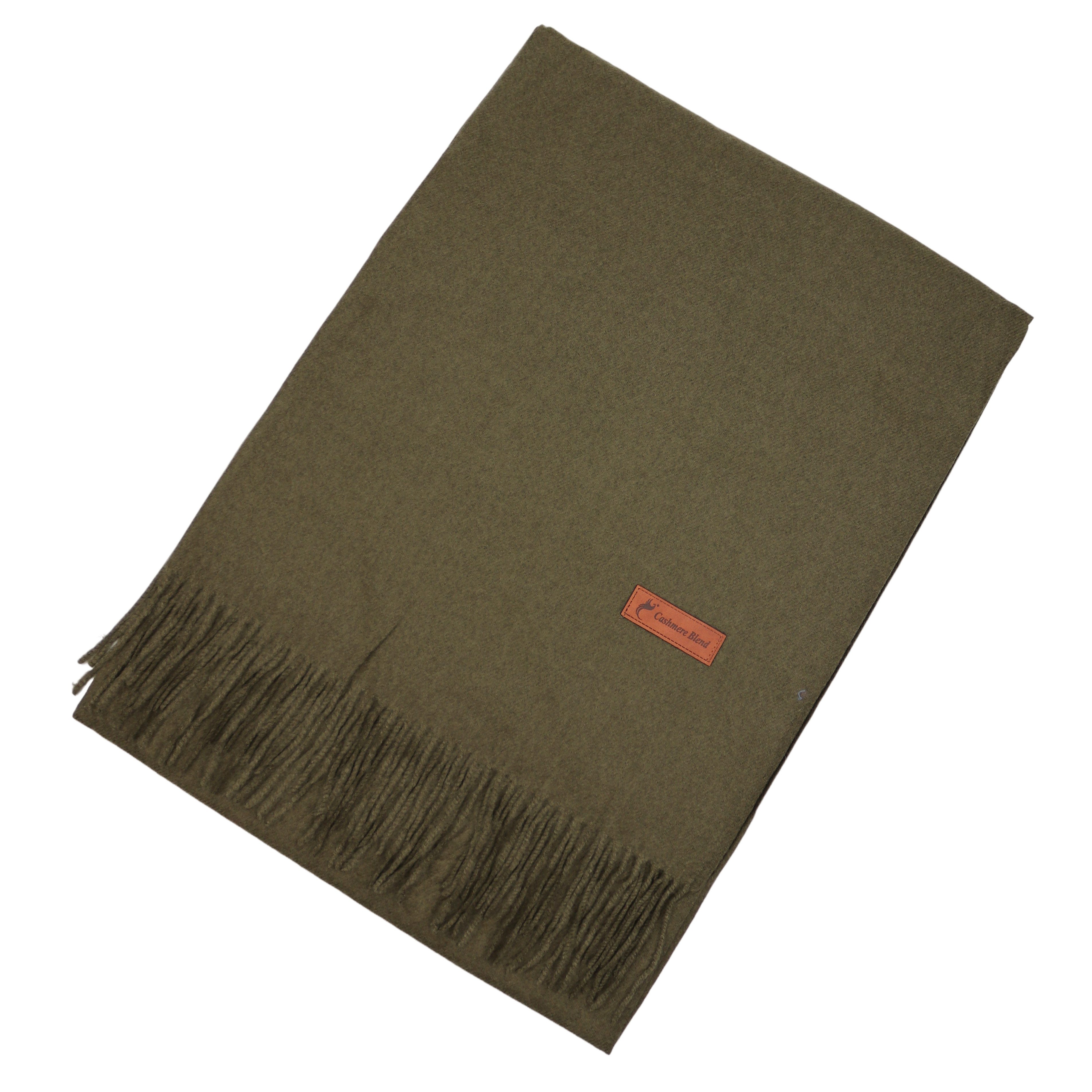 MIRROSI Modeschal Herren Weicher und warmer Schal Unifarbe 32x180cm, (schli günstig online kaufen