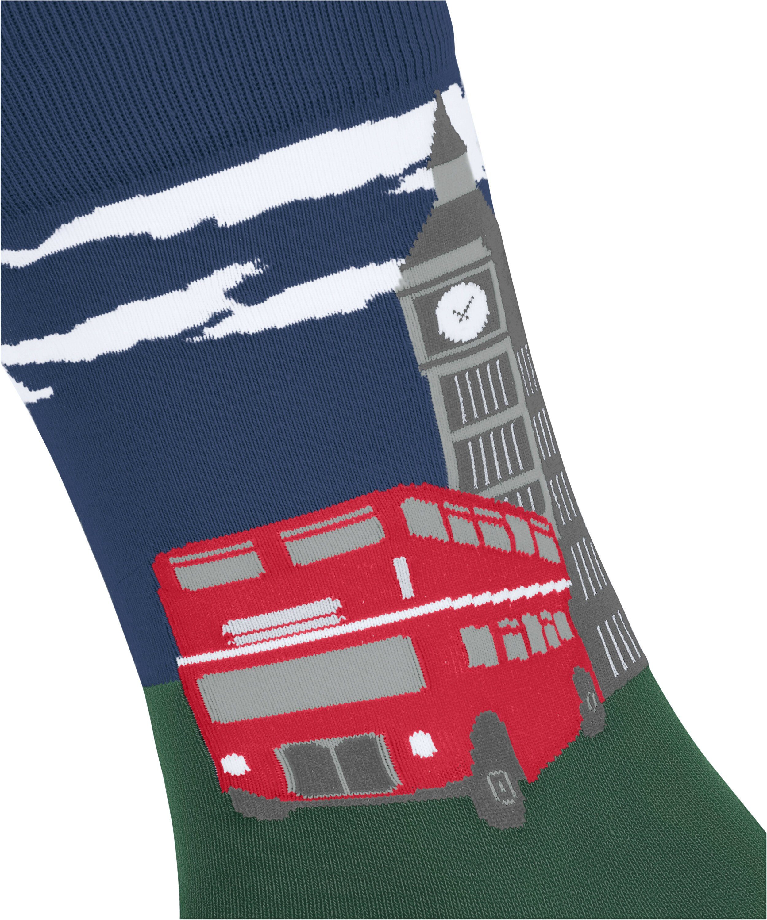 (7502) London (1-Paar) Socken Burlington eucalyptus