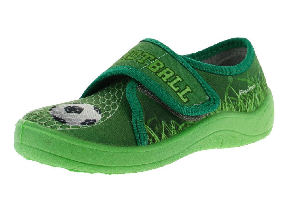 fischer Fischer Hausschuh mit Klettverschluss Hausschuh