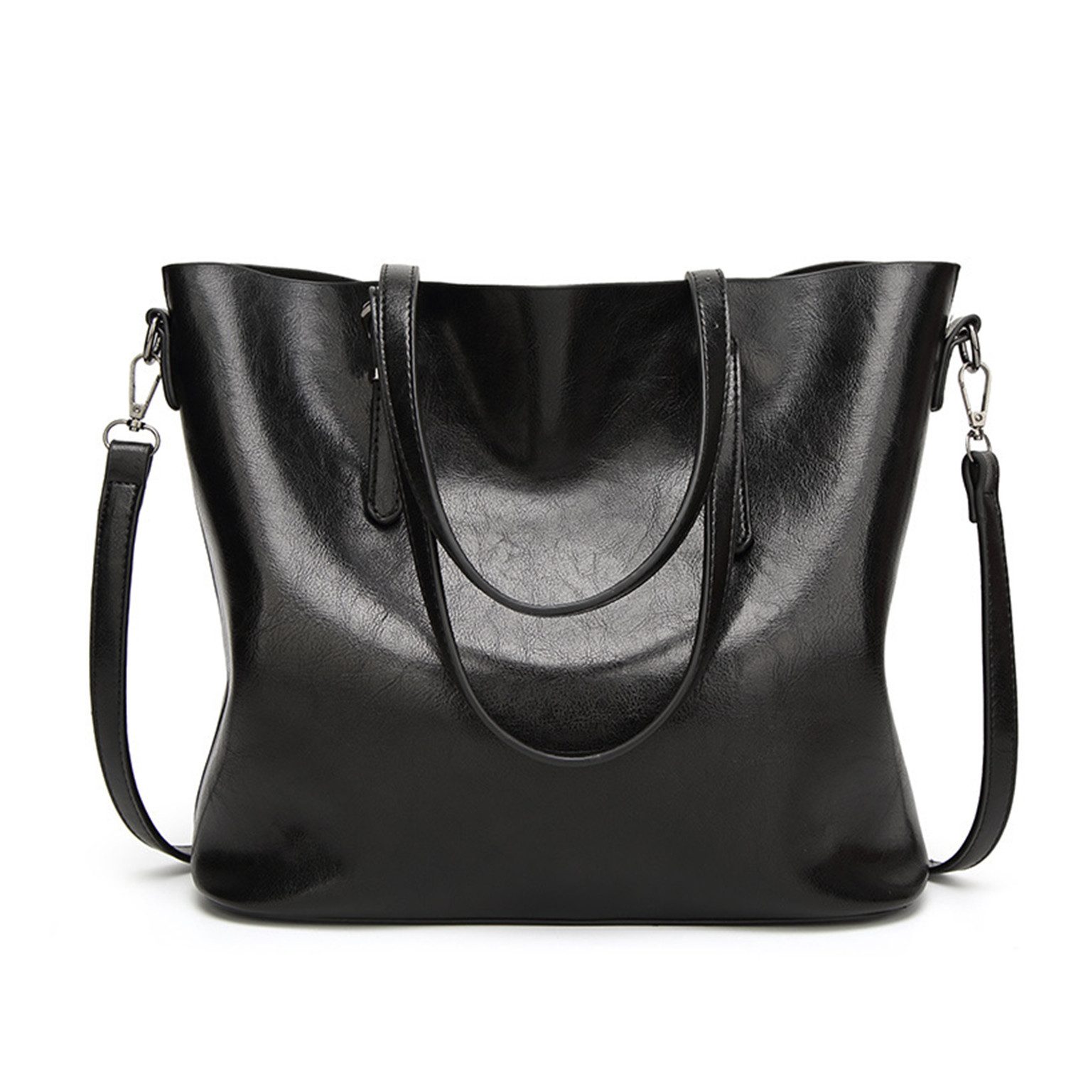 Handtasche Umhängetasche Arbeitstasche Henkeltasche Schwarz