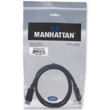MANHATTAN DisplayPort Anschlusskabel DP-Stecker an HDMI-Kabel, (1.00 cm)