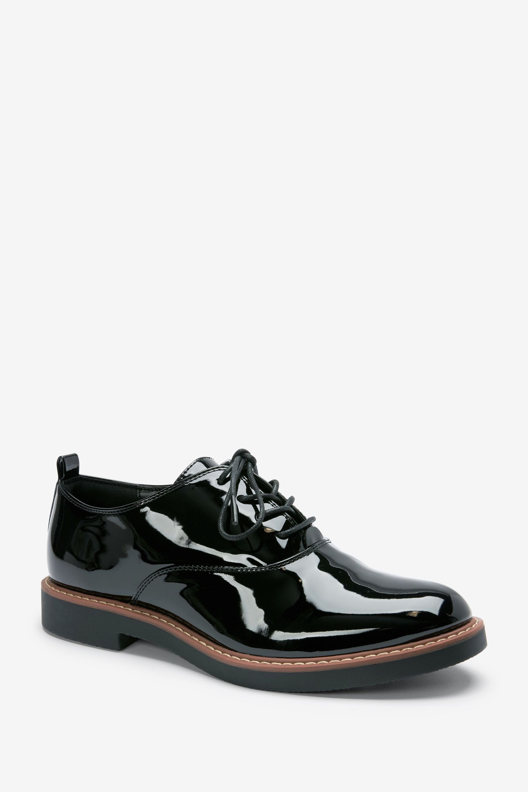Next Forever Comfort® Schnürschuhe mit Randverzierung günstig online kaufen