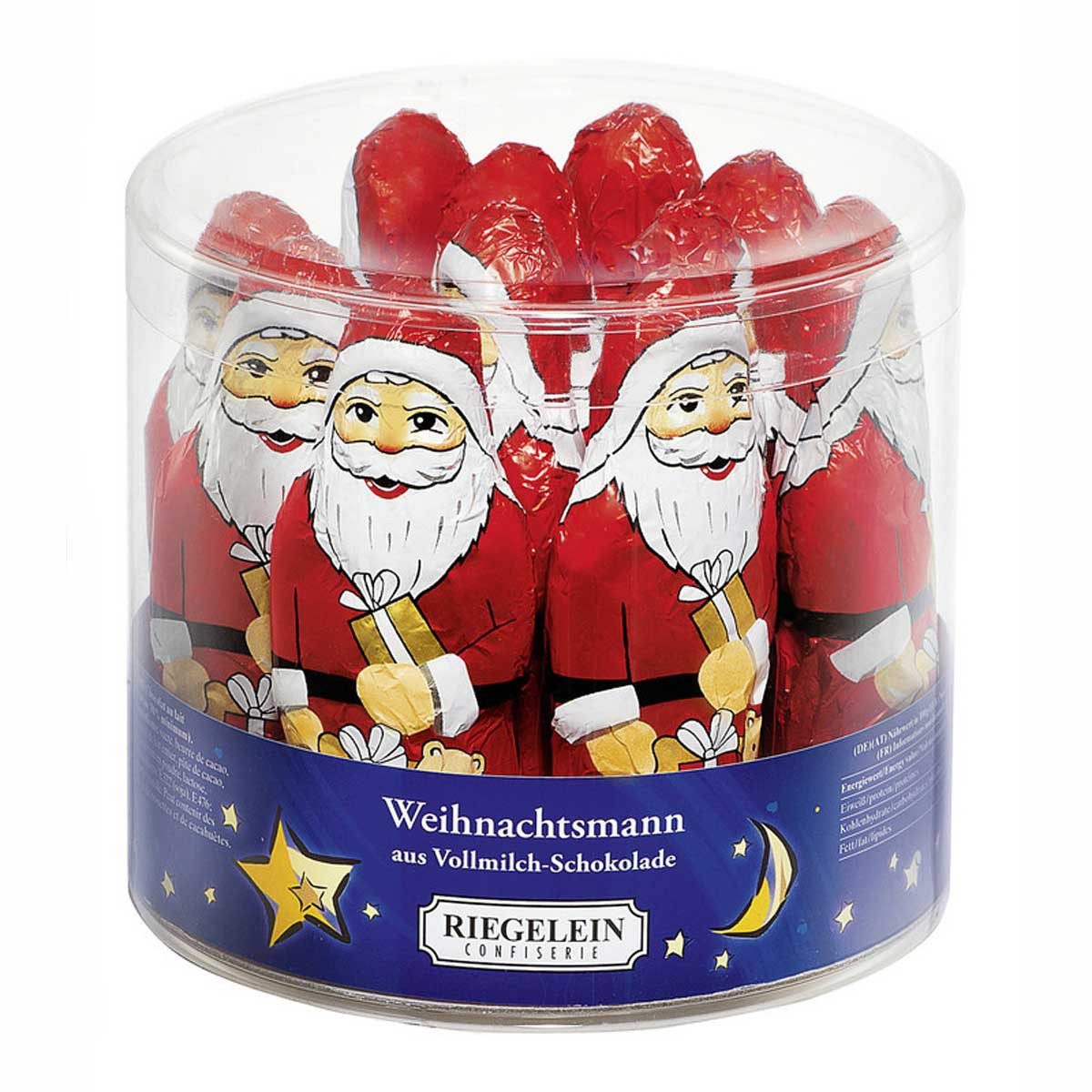 Riegelein Confiserie Schokolade, Riegelein Weihnachtsmann aus feiner Vollmilchschokolade 275g