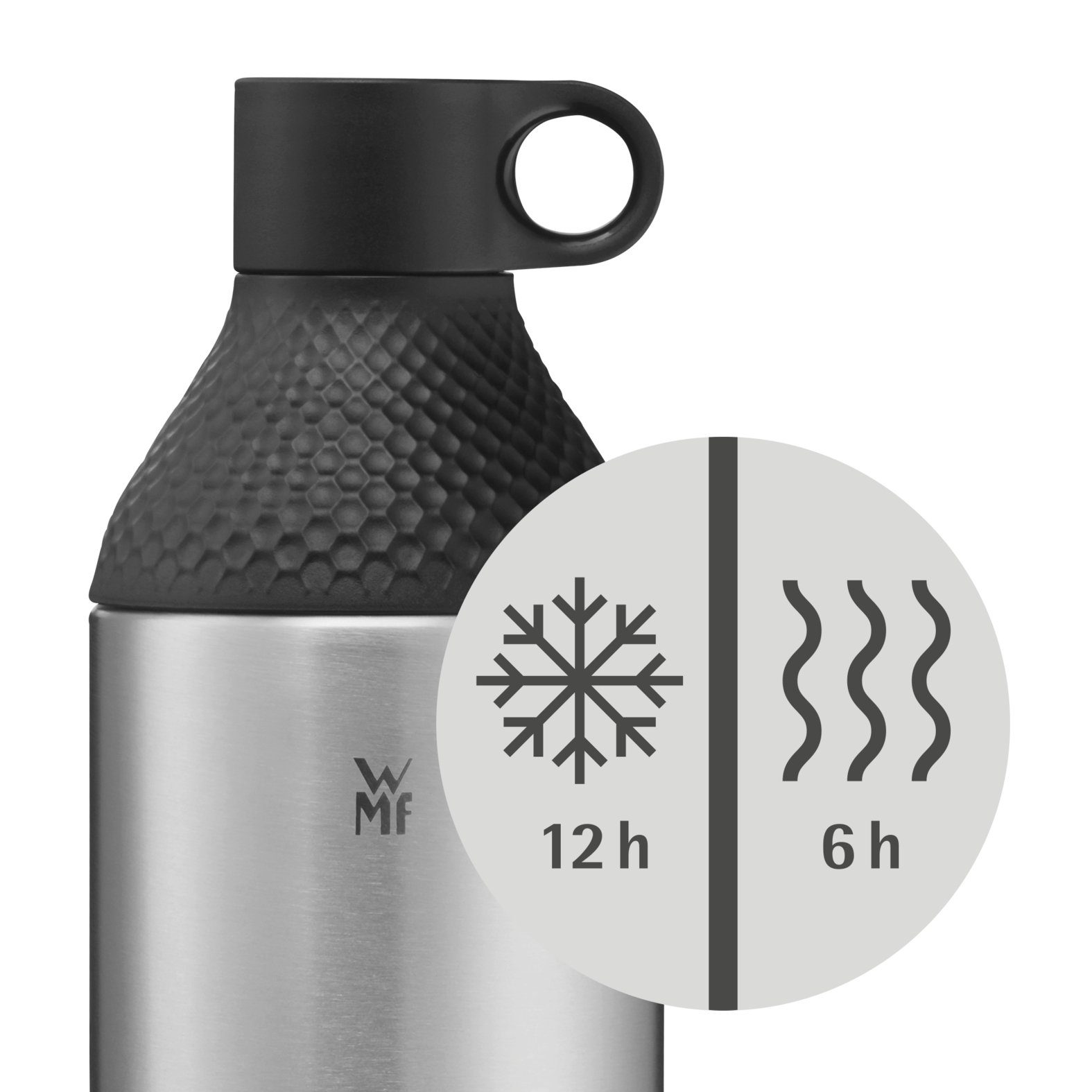 WMF Thermoflasche Waterkant Trinkflasche Iso2Go, 0,50 l, Drehverschluss