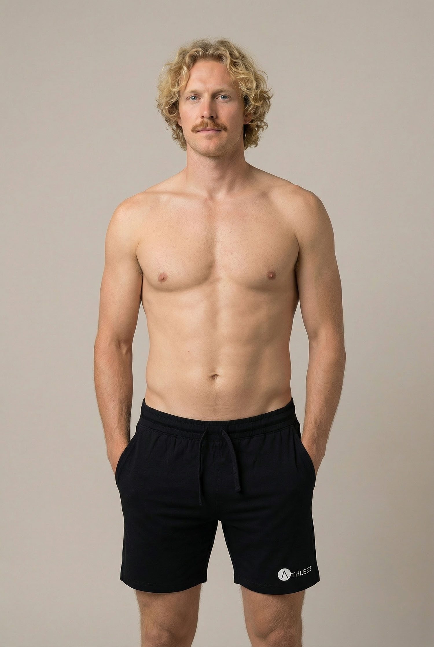THE FACE OF ELEMENTS® Trainingsshorts LYO.Pure – Atmungsaktive Fitted High Performance Shorts aus Naturfaser