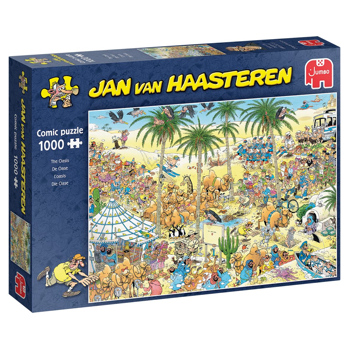 Puzzle Jumbo 20048 Jan van Haasteren Die Oase 1000 Teile Puzzle