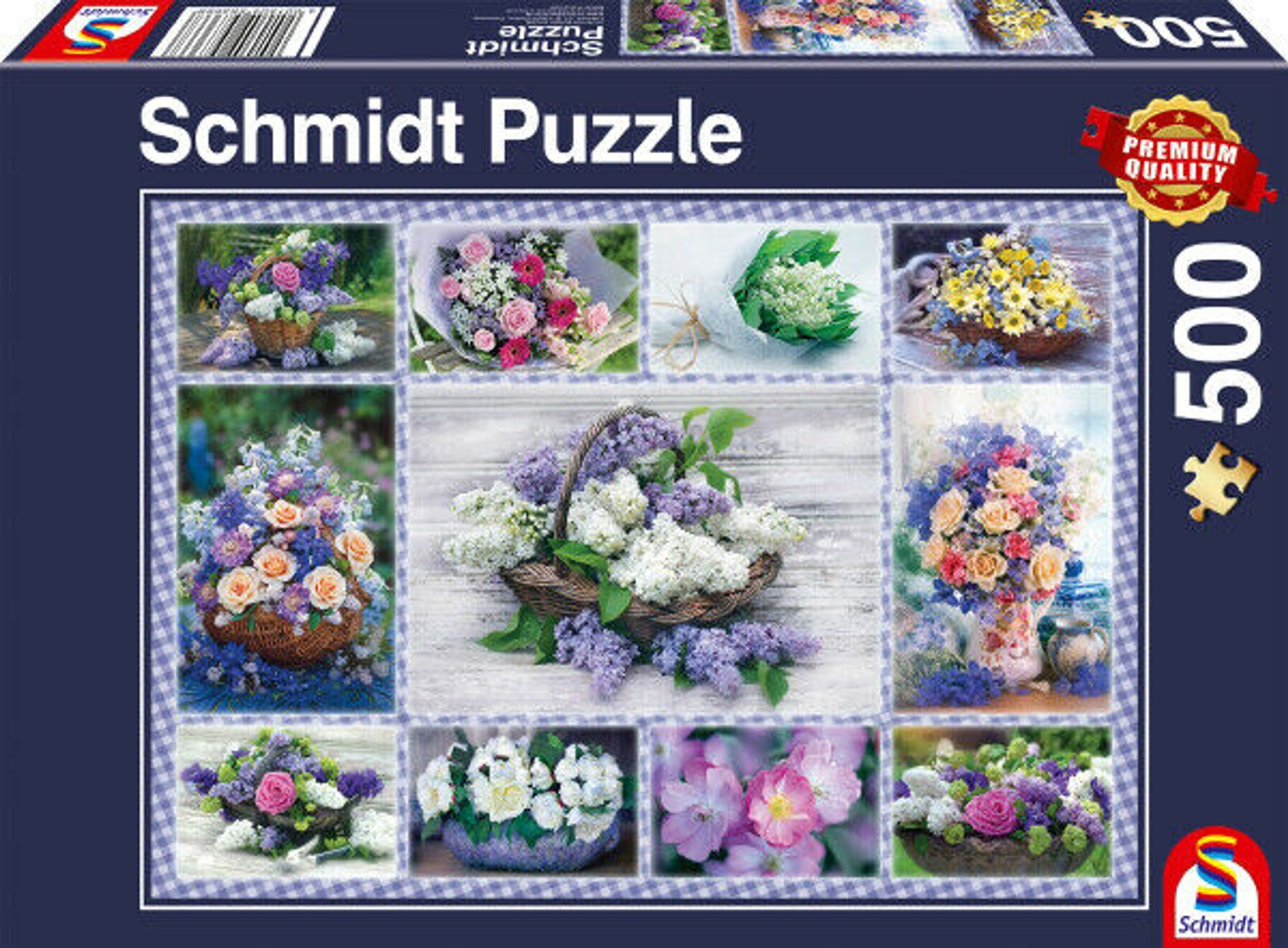 Schmidt Spiele Puzzle Blumenbouquet, 500 Puzzleteile günstig online kaufen
