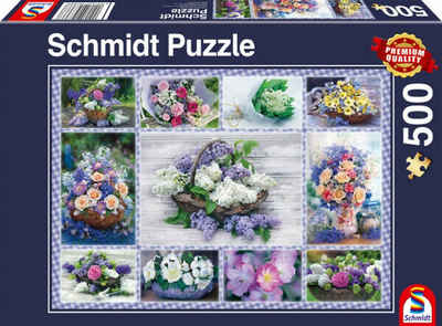 Schmidt Spiele Puzzle Blumenbouquet, 500 Puzzleteile