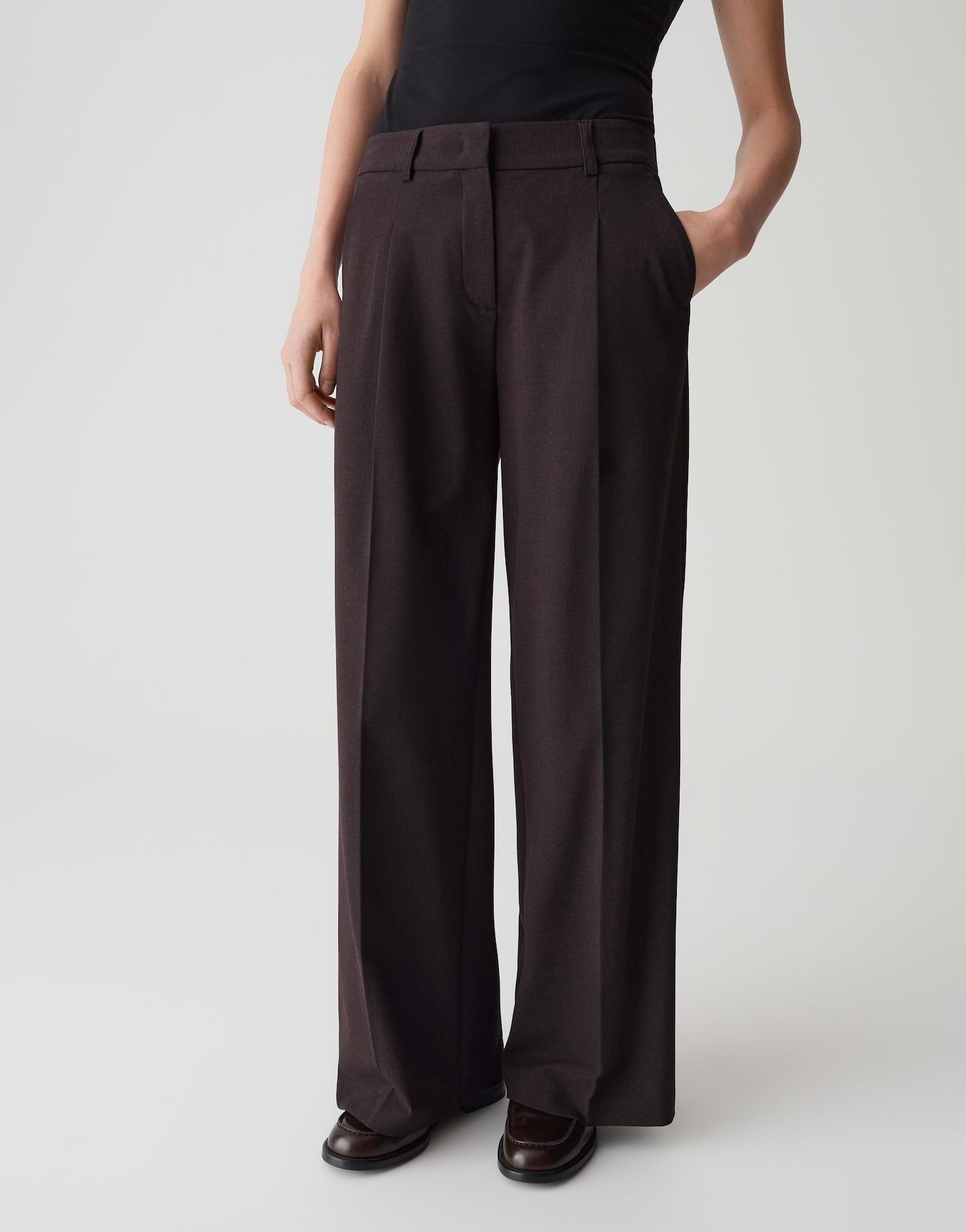 OPUS PANTS Stoffhose MOIRA SOUL mit Komfortbund Long, französische Taschen, günstig online kaufen