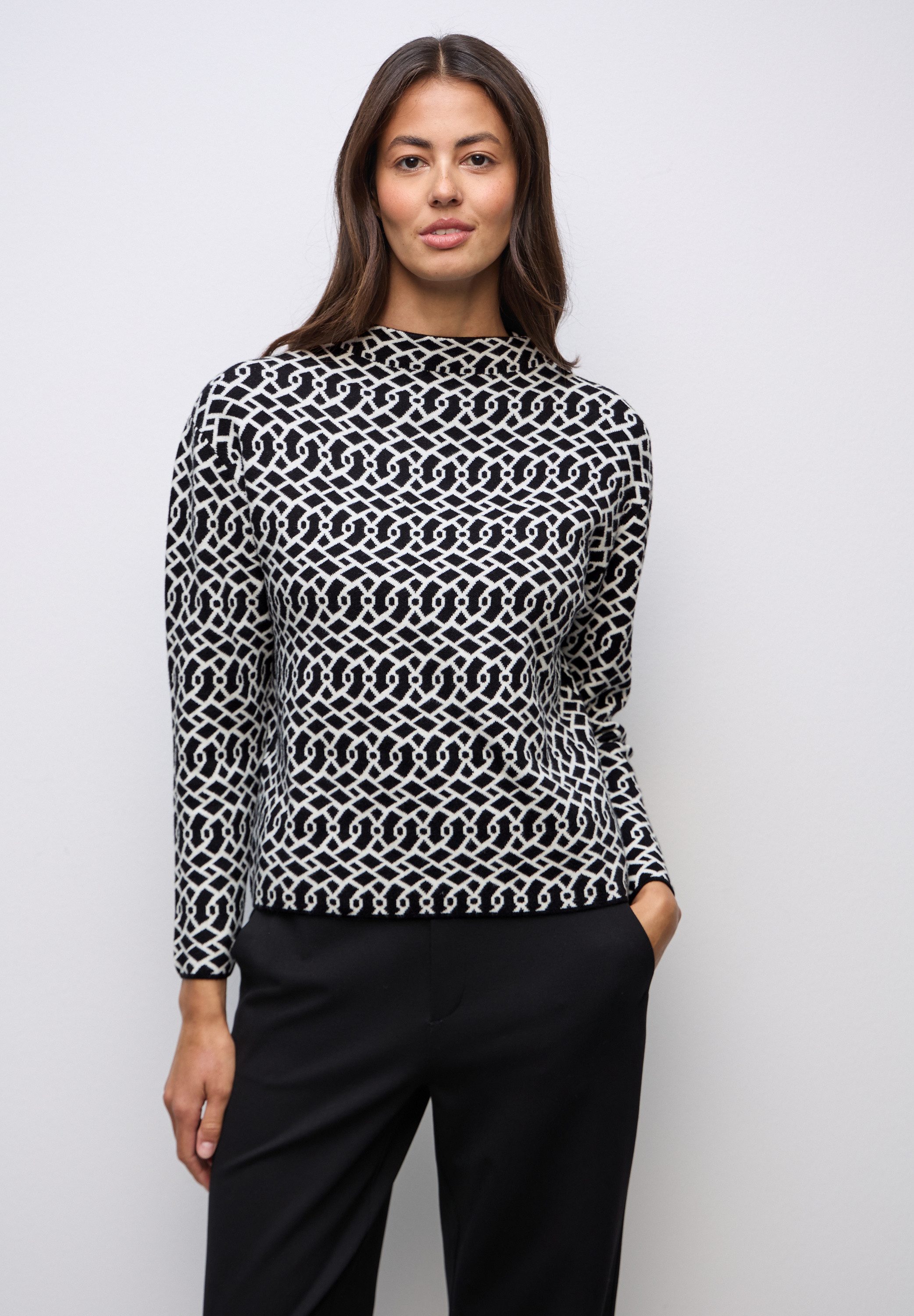 Jacquardpullover