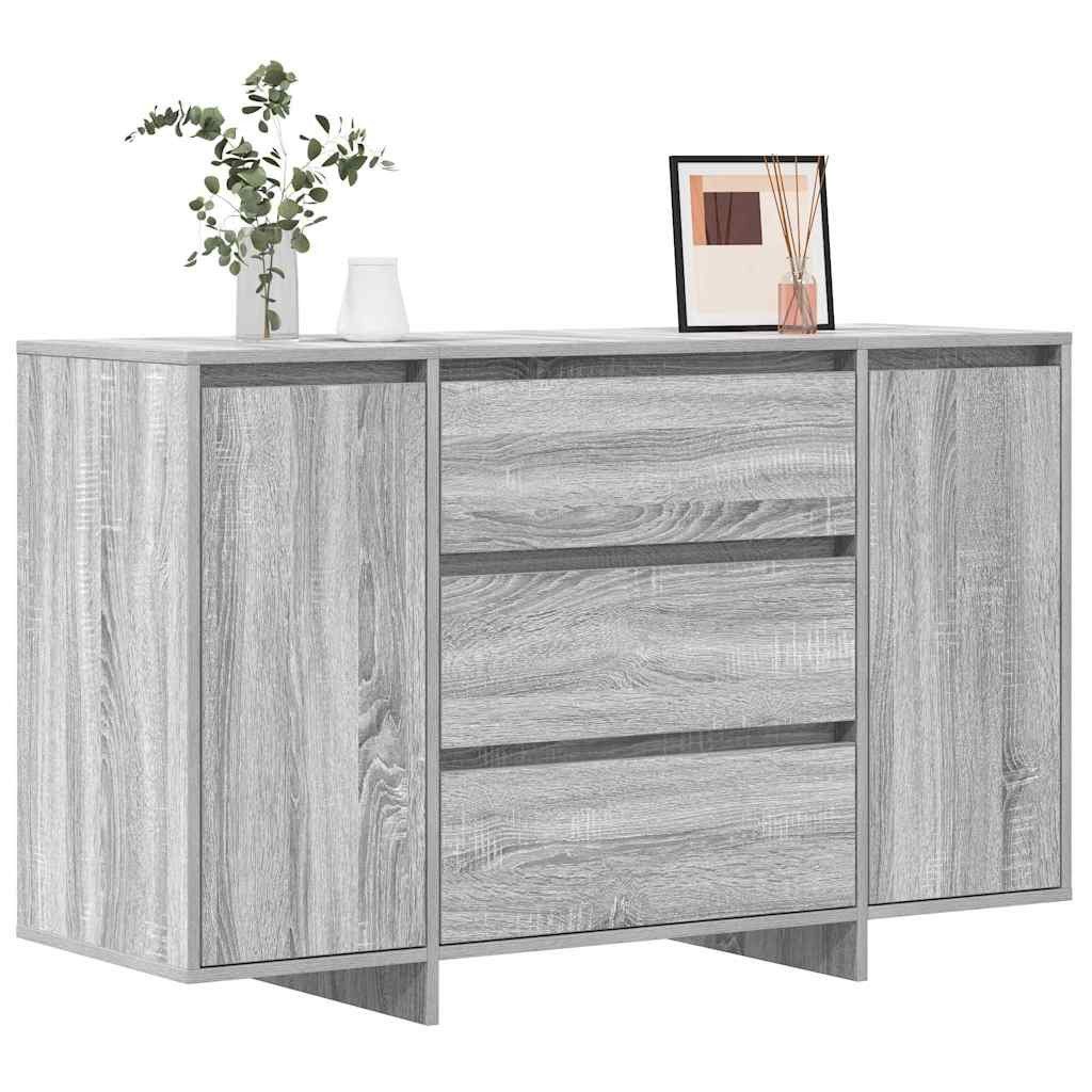 vidaXL Sideboard Sideboard Grau Sonoma 120 günstig online kaufen
