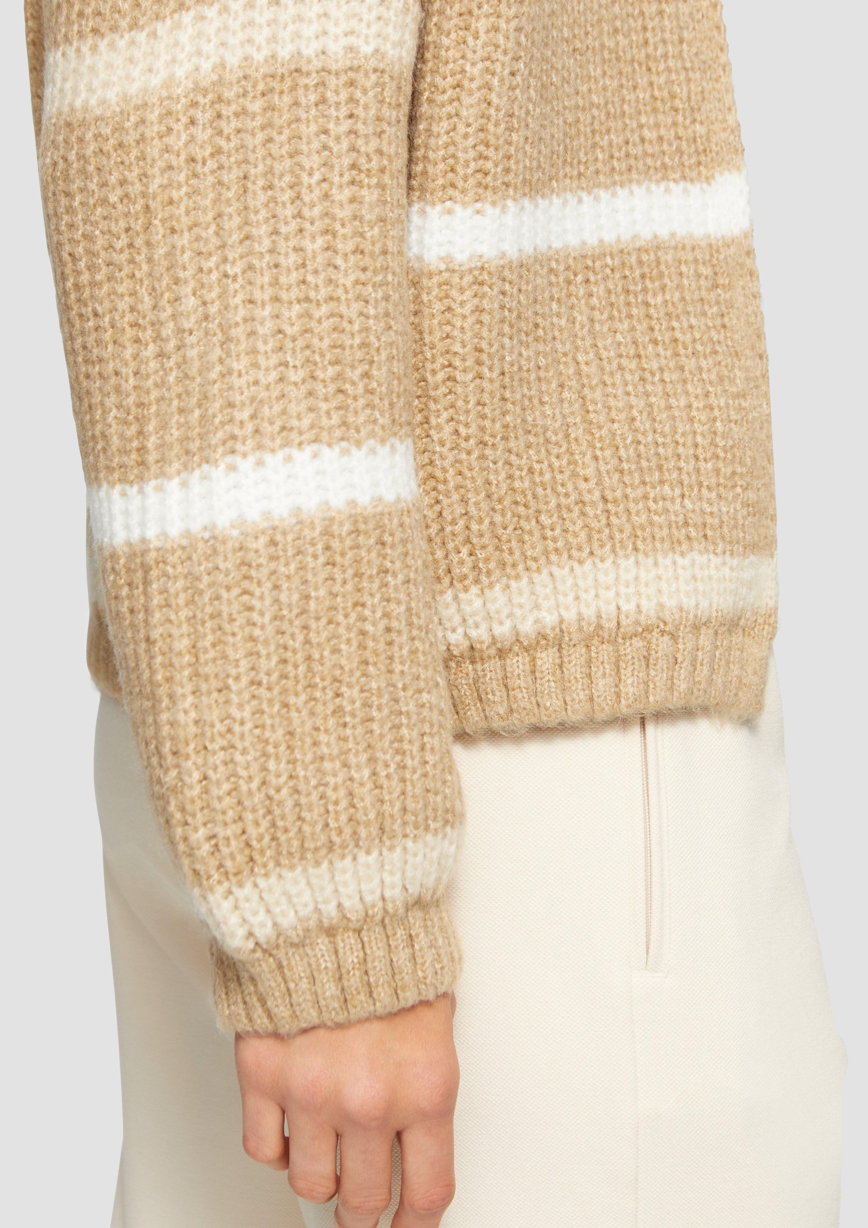 s.Oliver Strickjacke Kurzer Cardigan mit überschnittenen günstig online kaufen