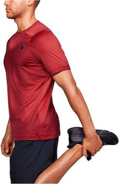 Under Armour® Funktionsshirt UA HG RUSH FITTED SS PRINTED 687 Pink Surge / / Black
