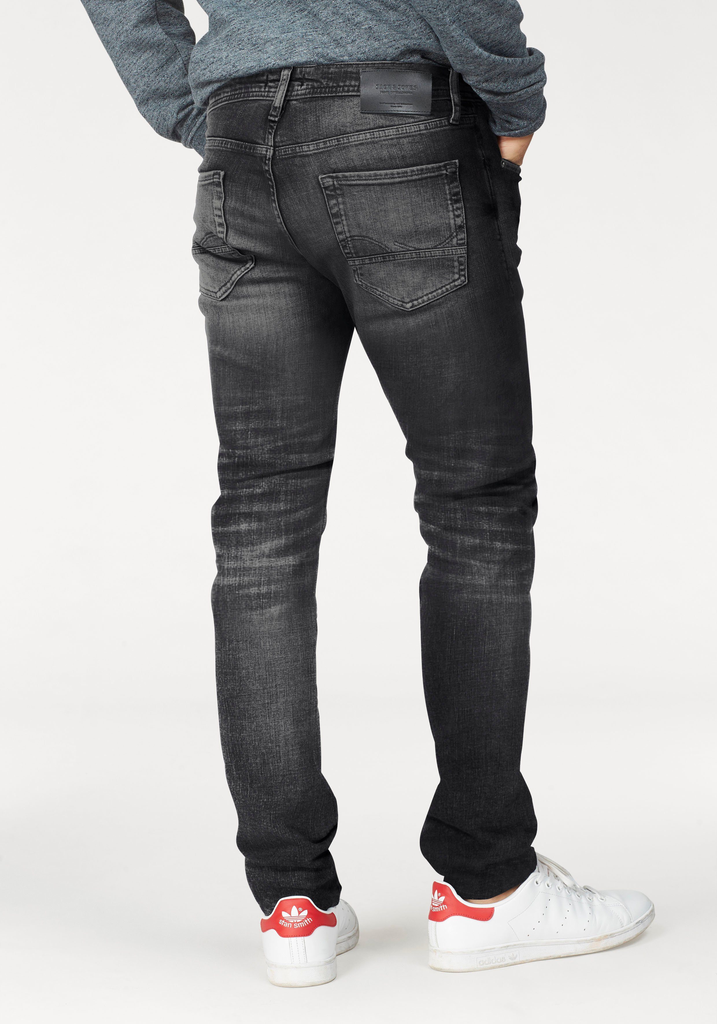 Jack & Jones Slim-fit-Jeans JJIGLENN – Slim-Fit-Jeans mit niedriger Leibhöh günstig online kaufen