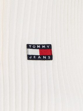 Tommy Jeans Pullunder TJW 1/4 ZIP SL BADGE SWEATER mit Stehkragen