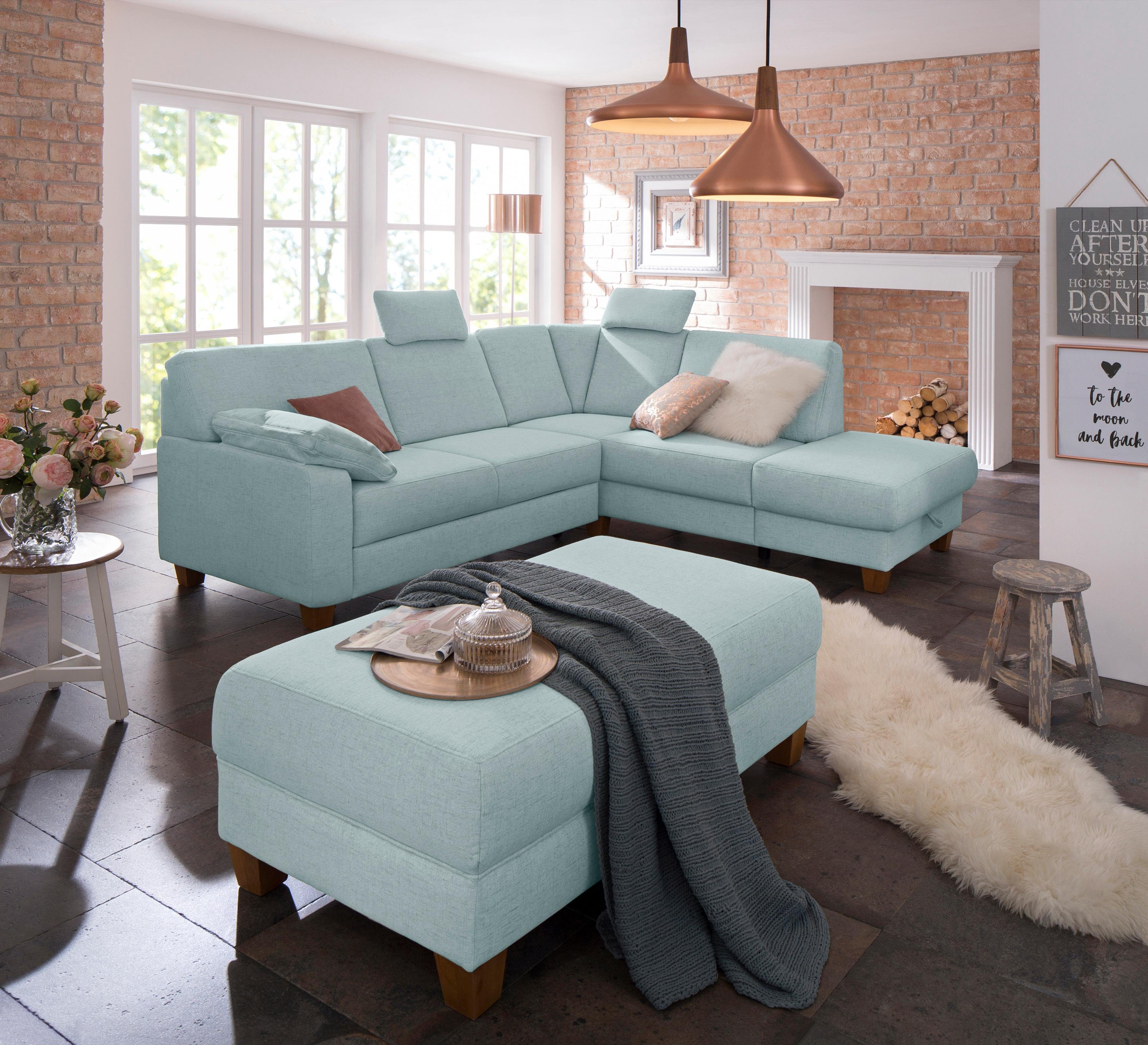 Home affaire Ecksofa Belfort L-Form, mit günstig online kaufen