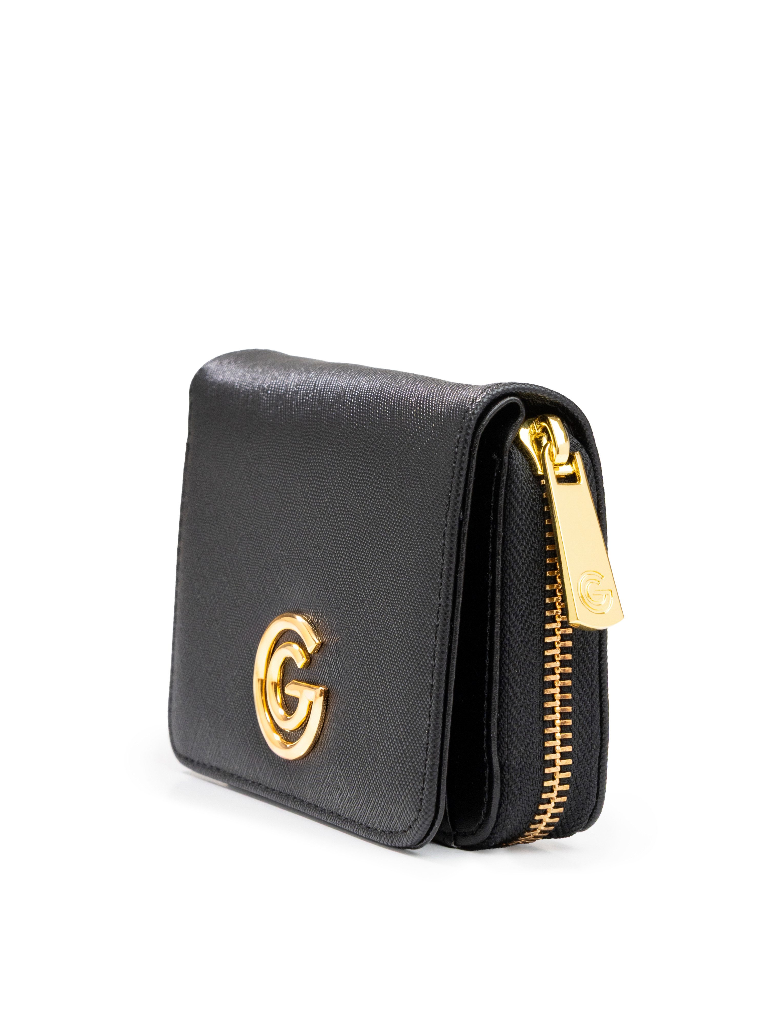 GABRIELLA G By Gabriella Gucci Geldbörse CHIARA, Damen Portemonnaie, Geldbeutel, Money Pocket mit Logo