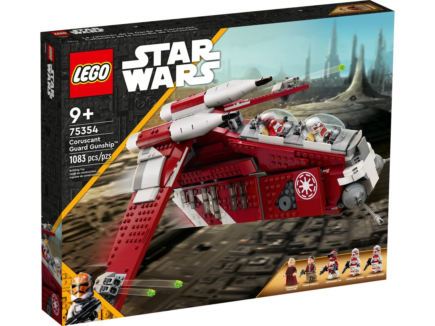 LEGO® Star Wars 75354 Gunship™ der Coruscant-Wachen Spielbausteine, (1083 St)