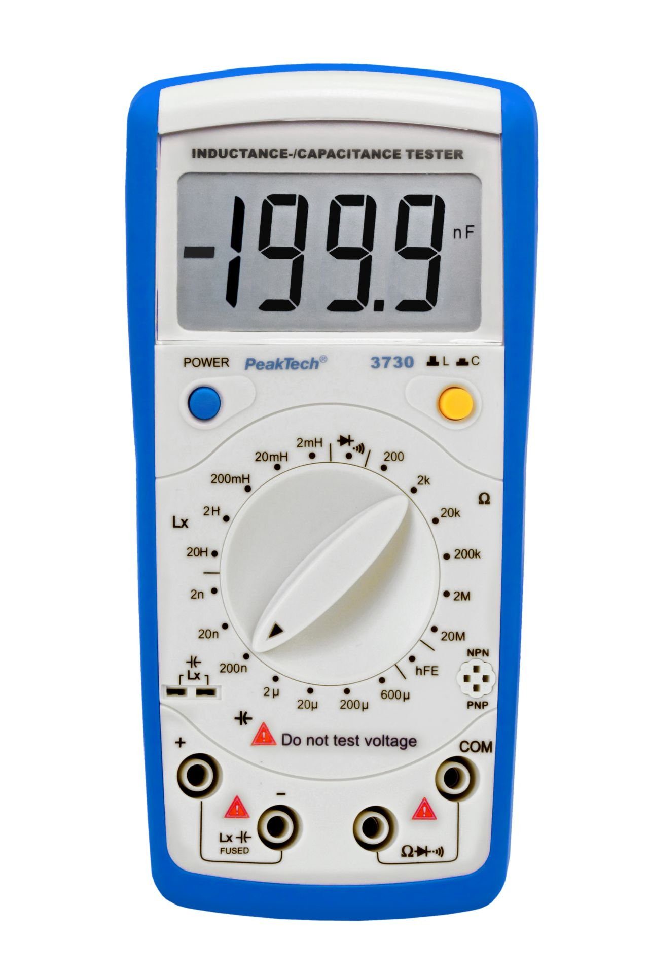 200µF Multimeter 20MOhm 20H, ~ ~ Counts (1 2.000 St) P ~ PeakTech LCR-Meter PeakTech ~ 3730: