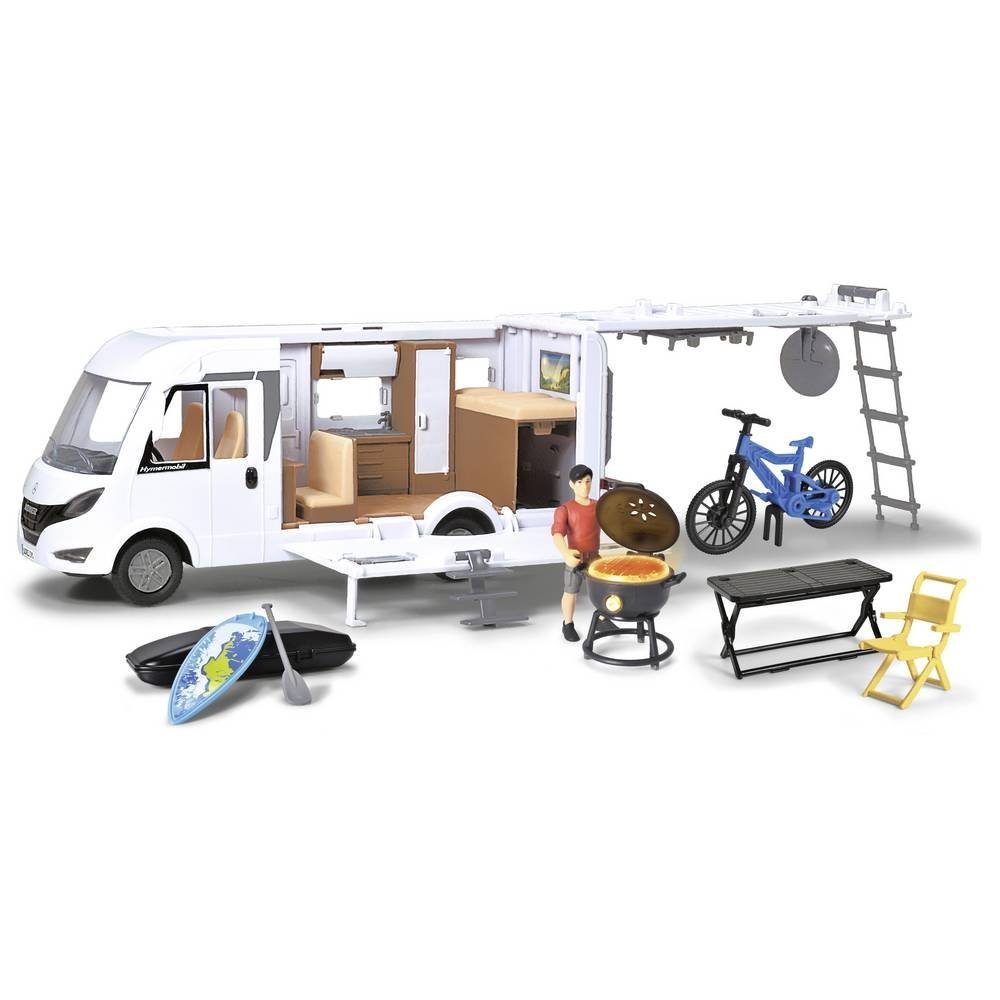 Dickie Toys Spielzeug-Auto Freilauf Hymer Camping Van 203837021