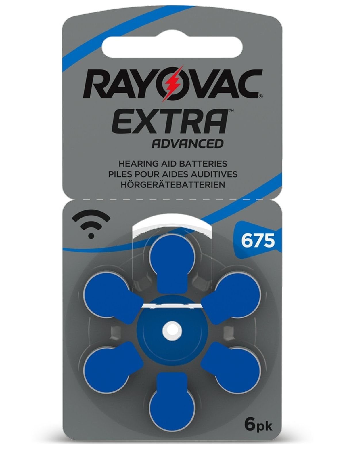 RAYOVAC RAYOVAC Hörgeräte-Batterie, EXTRA ADVANCED, Größe Knopfzelle