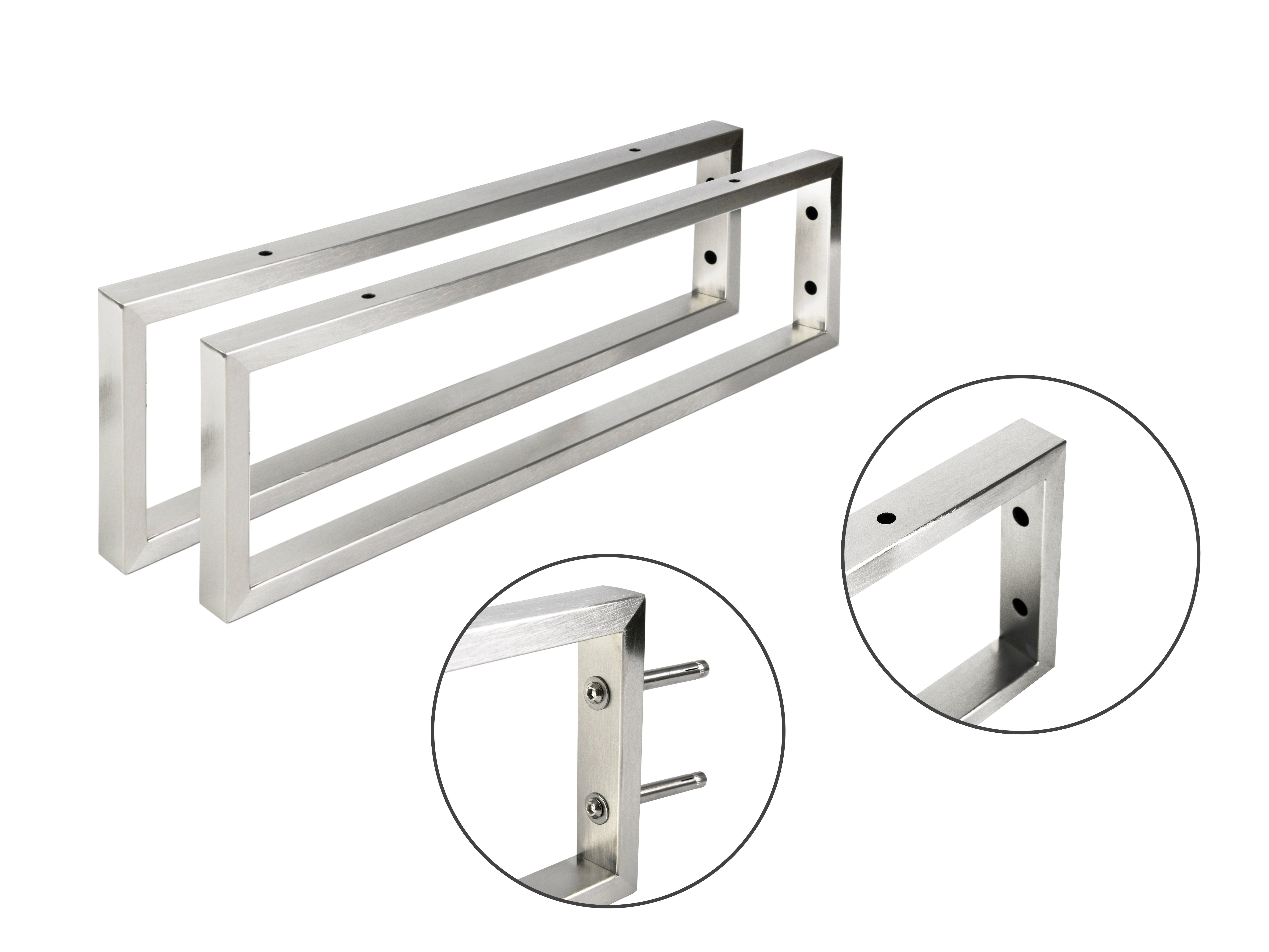 Ideal Standard Nederland Softmood - Wandconsole / VOOR AFDEKBLAD 60CM Met Handdoekhouder Voorwand Inbouwelement Wastafel Verkoop Per 1 X 1 Stuk Verpakking Kartonnen Doos T783167 8014140385332 57001468 0181011 8130443 Materiaal Staal Constructie