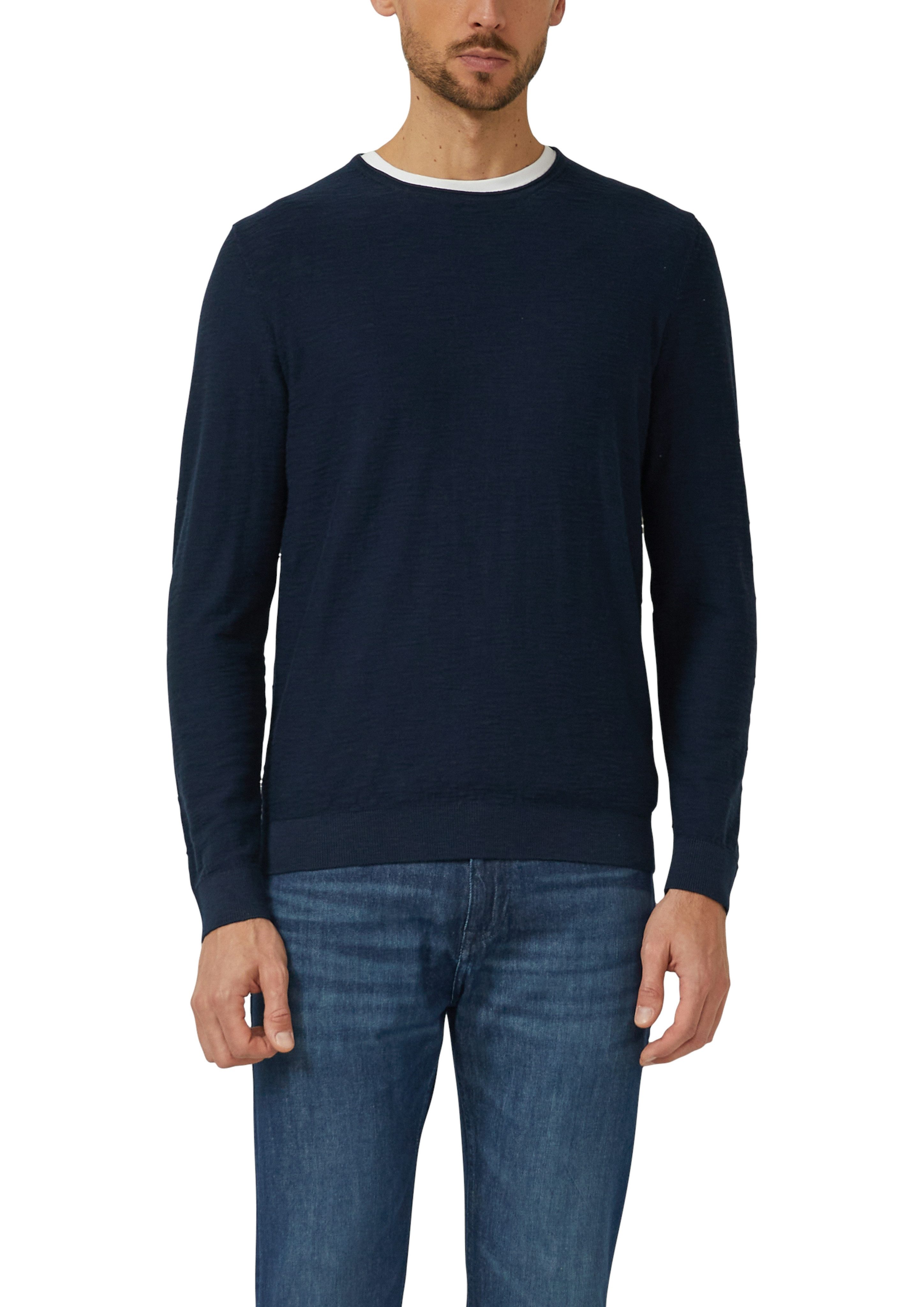 s.Oliver Strickpullover mit Rundhals, Regular Fit