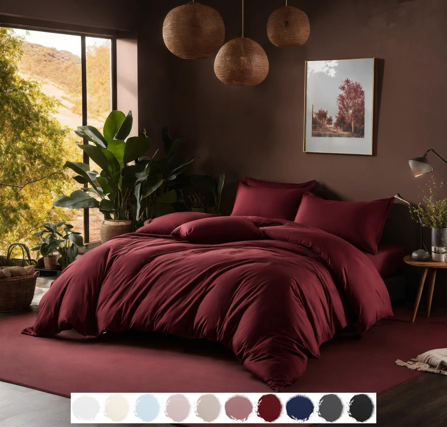 Carpe Sonno Bettwäsche Jersey 135x200 155x220 Bettbezug Einfarbig Baumwolle günstig online kaufen