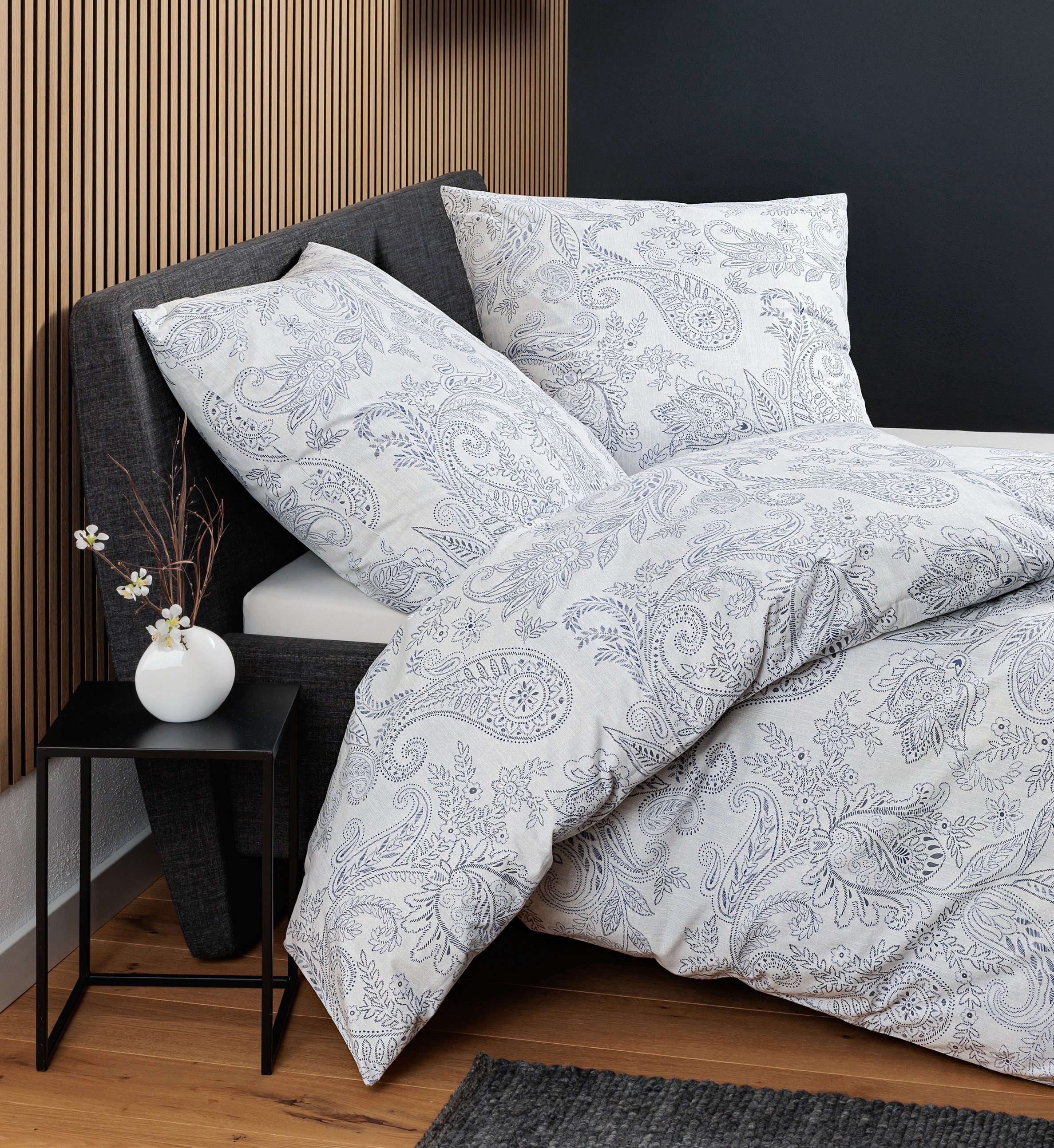 Janine Bettwäsche Soft-Cotton, Baumwolle, 2 teilig, günstig online kaufen