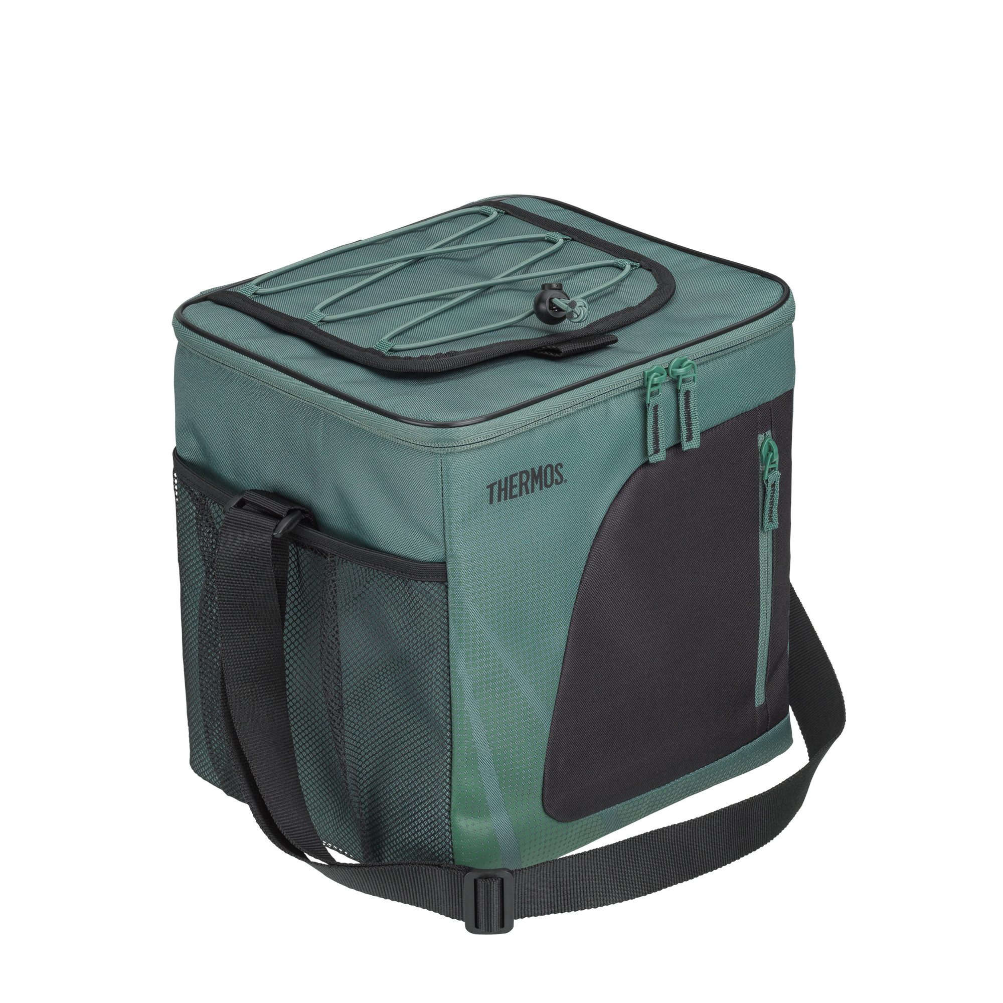 THERMOS Kühltasche ICON Cooler mit praktischen Tragenetzen, 15 l, IsoTec Premium-Schichtisolierung, verstellbarer Tragegurt