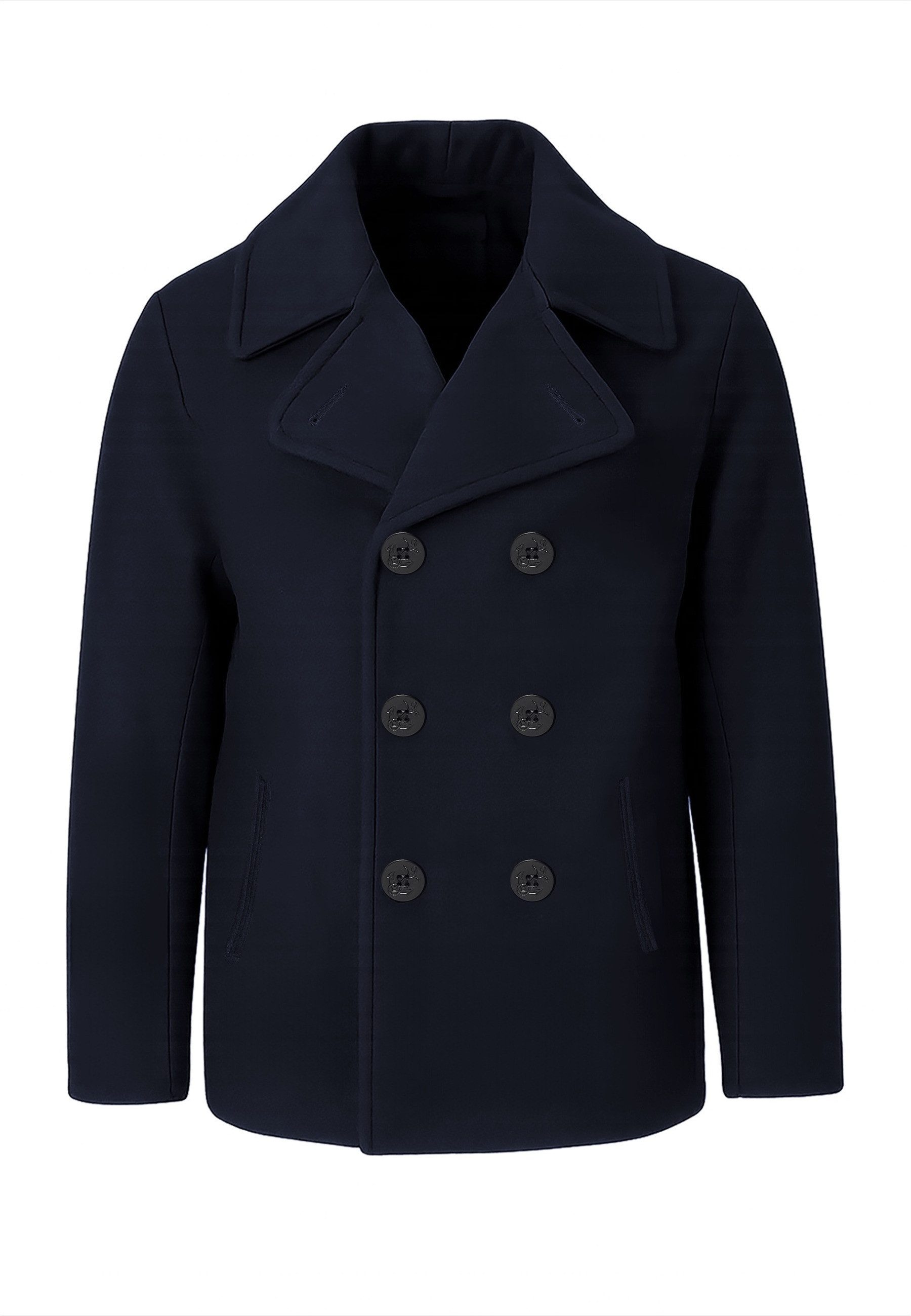Brandit Winterjacke Brandit Herren Pea Coat (1-St)
