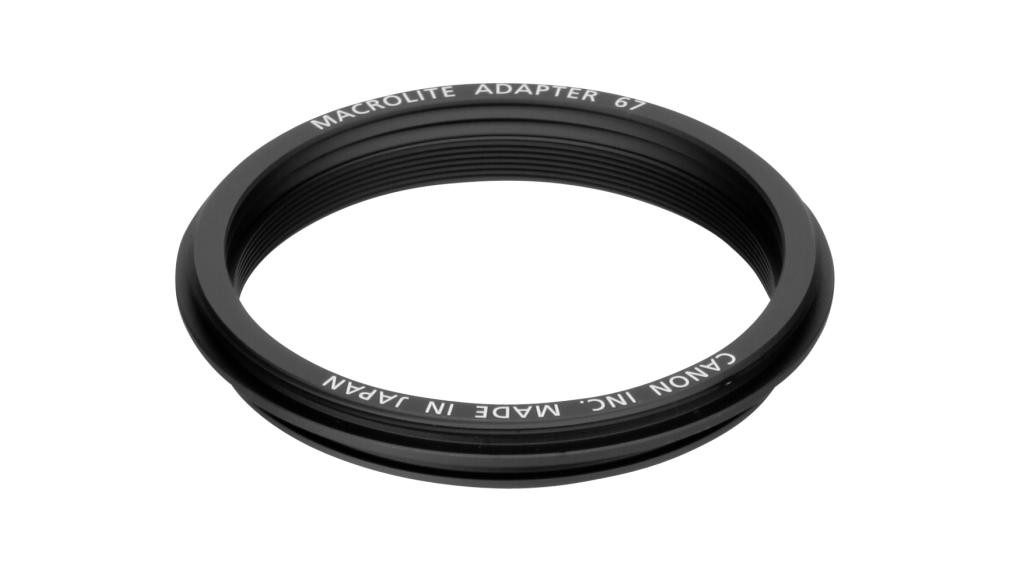 Canon Macro Ring Lite Adapter 67c Blitzgerät