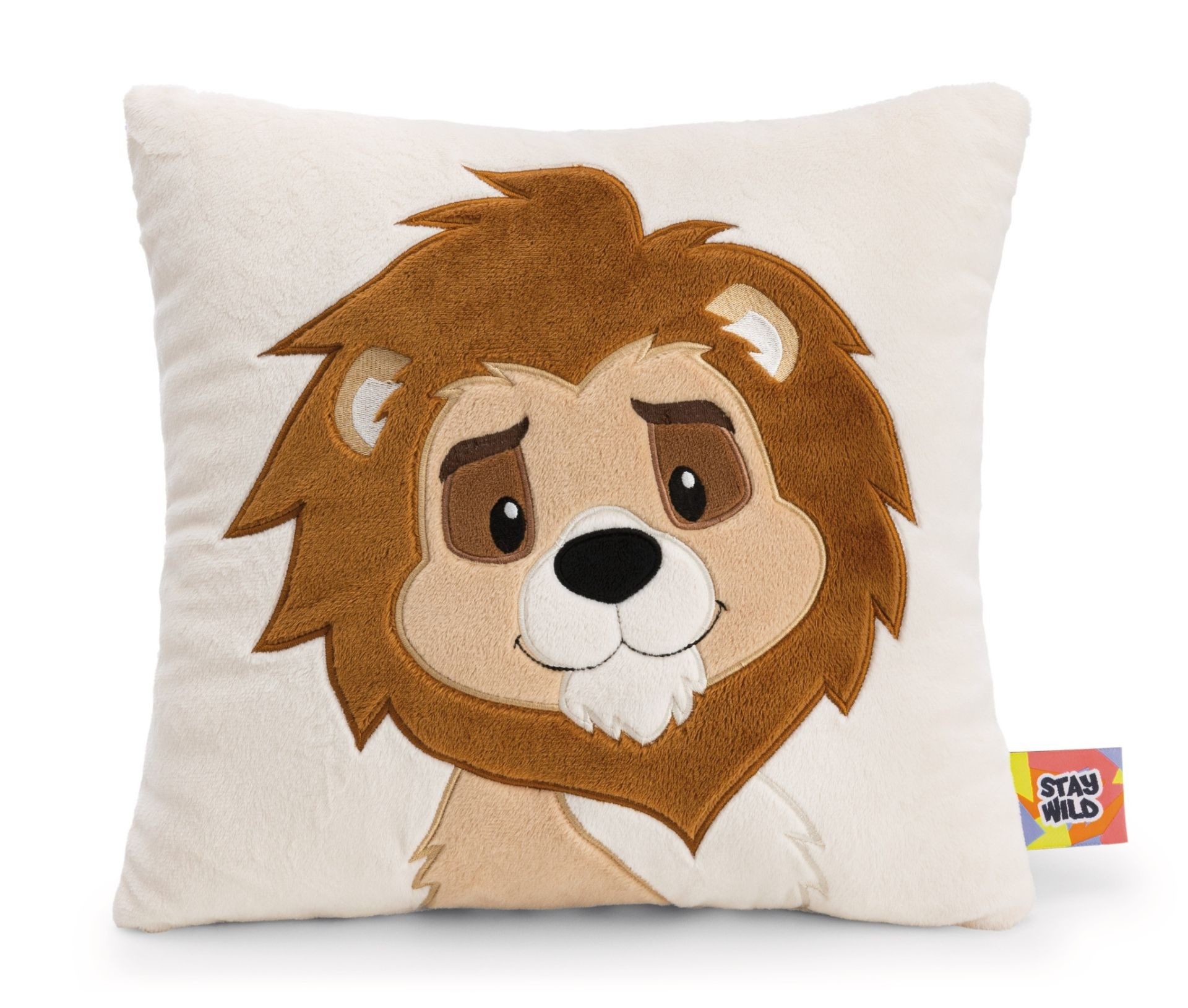 Nici Plüschfigur Nici 62750 Kissen Löwe quadratisch 30x30cm