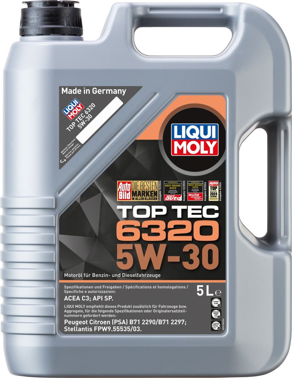 Liqui Moly Motoröl Liqui Moly Motoröl Top Tec 6320 5W-30 5 L