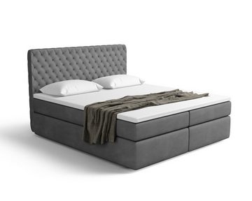 Sofa Dreams Boxspringbett Mejorada (Designerbett Bett, inklusive Topper und Matratze), mit Bettkasten, viele Stoffe und Farben, alle Größen