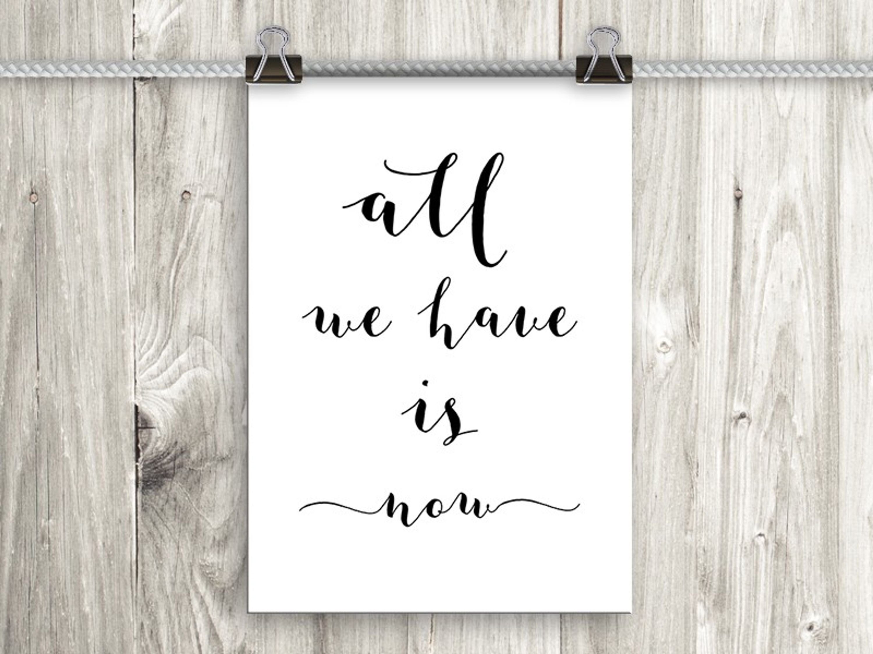 artissimo Poster Poster mit Spruch DinA4 Bild Wandbild Motivation