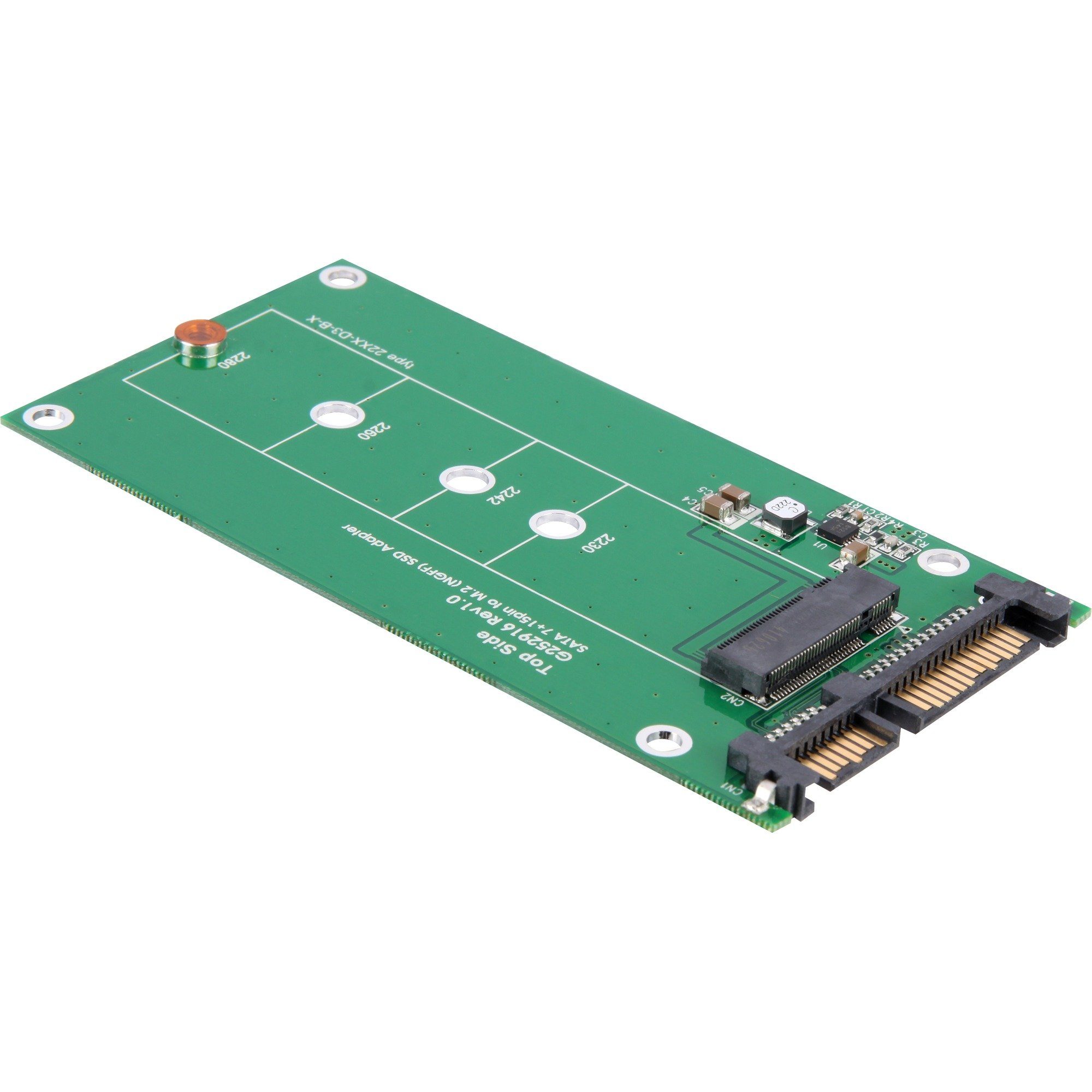 DeLOCK Konverter SATA 22P>67P M.2 NGFF, Adapter Mainboard