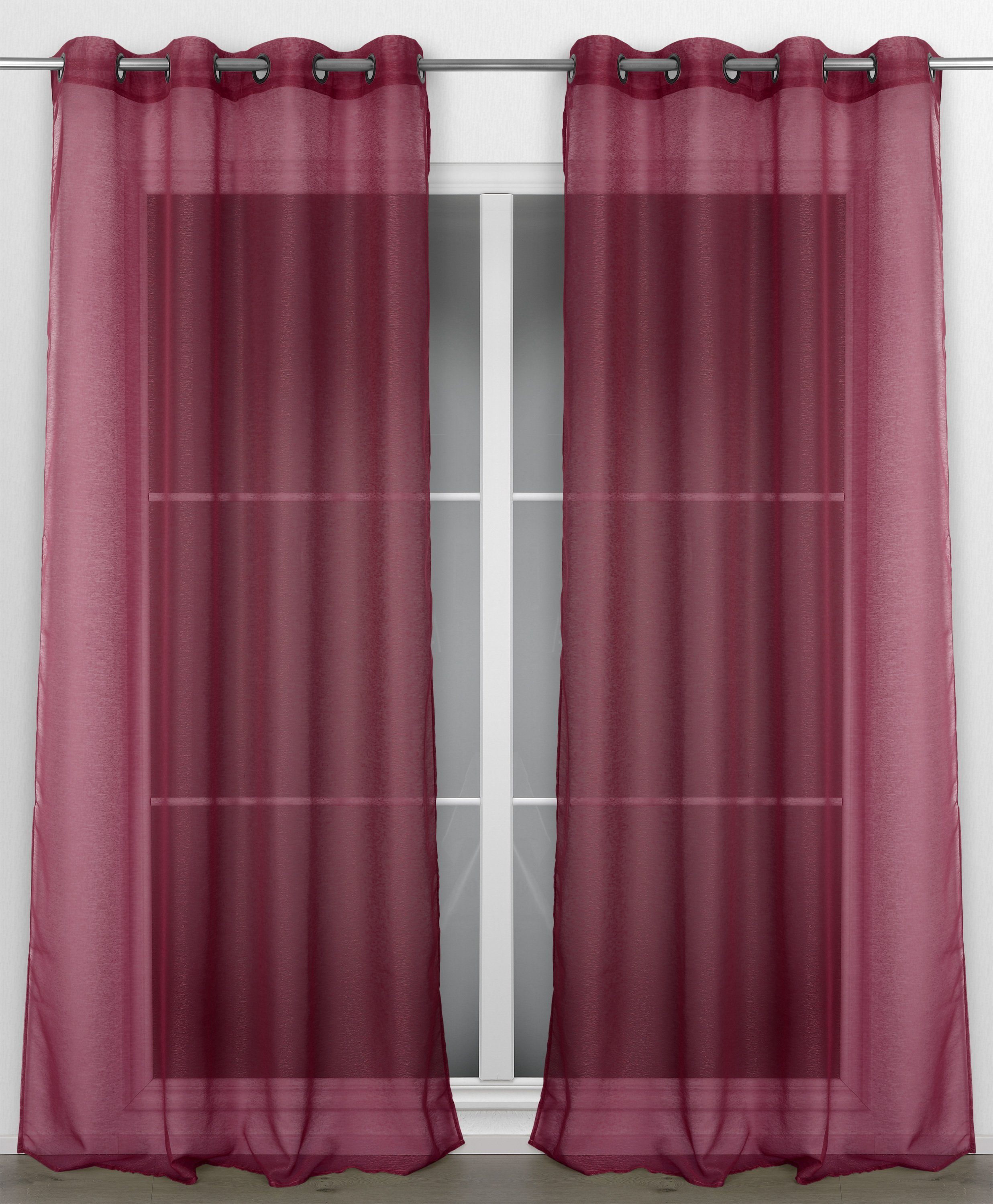 Beautex Gardine Transparente Gardine Dolly, wählbar günstig online kaufen