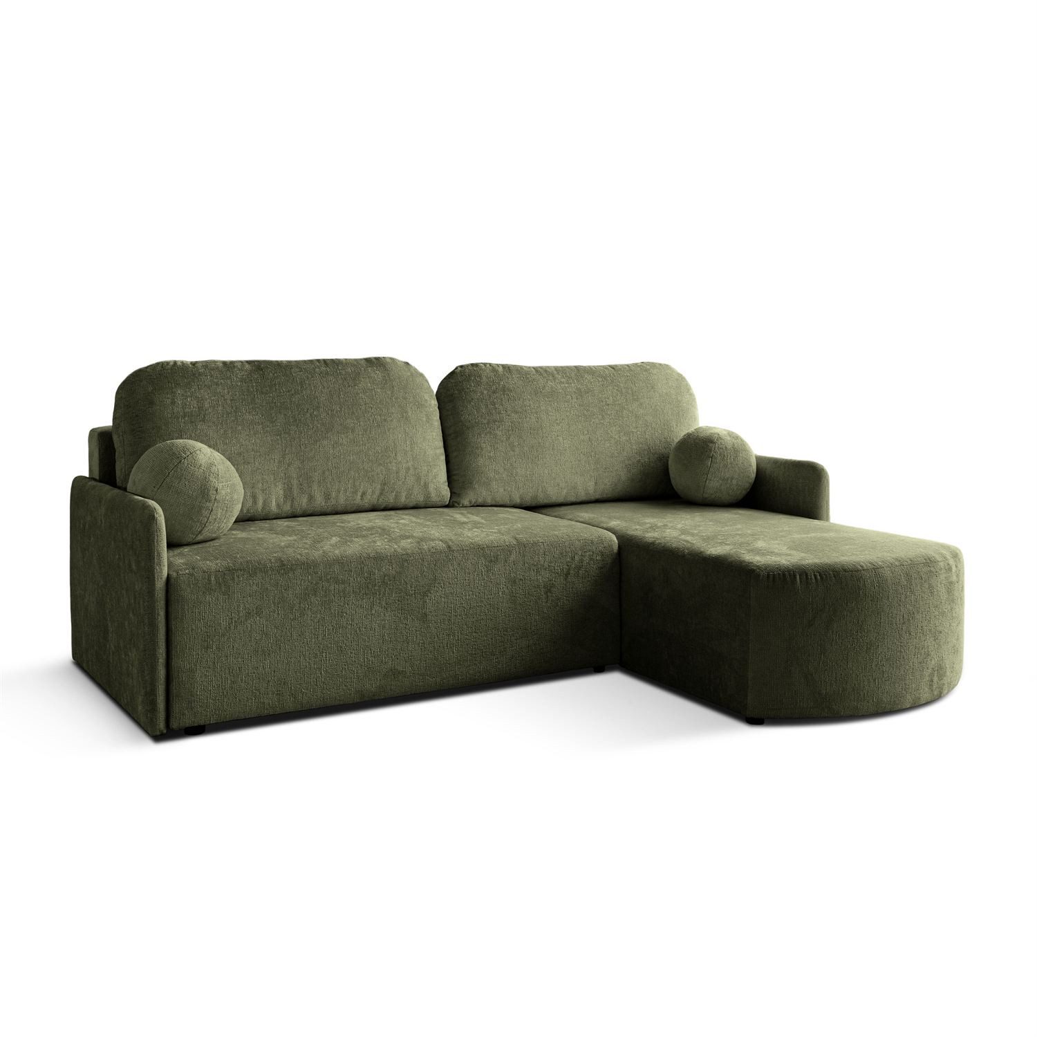 Lookway Ecksofa BLISS mit Schlaffunktion und Bettkaste, 212x160x95 cm