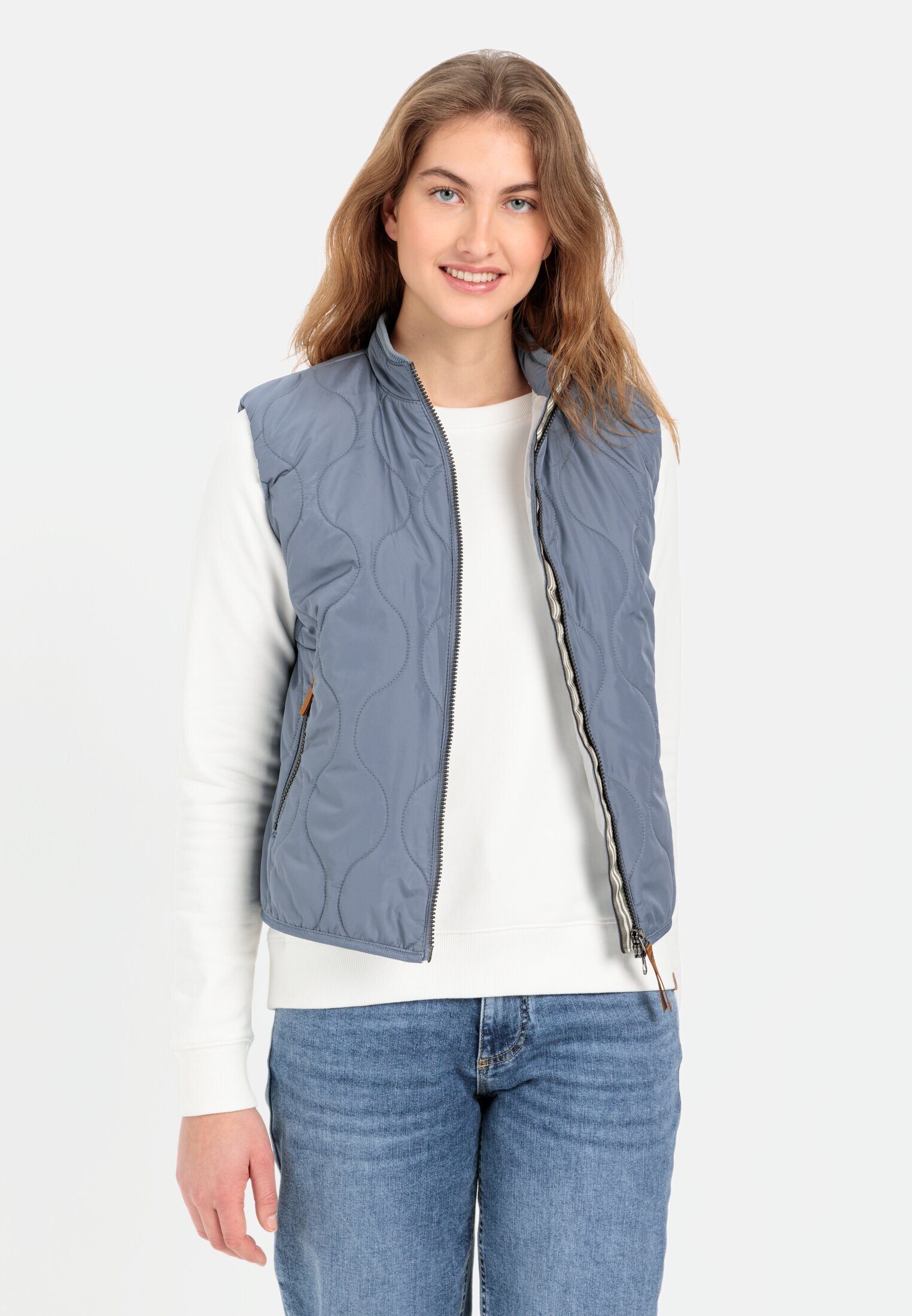 Steppweste aus recyceltem Polyester