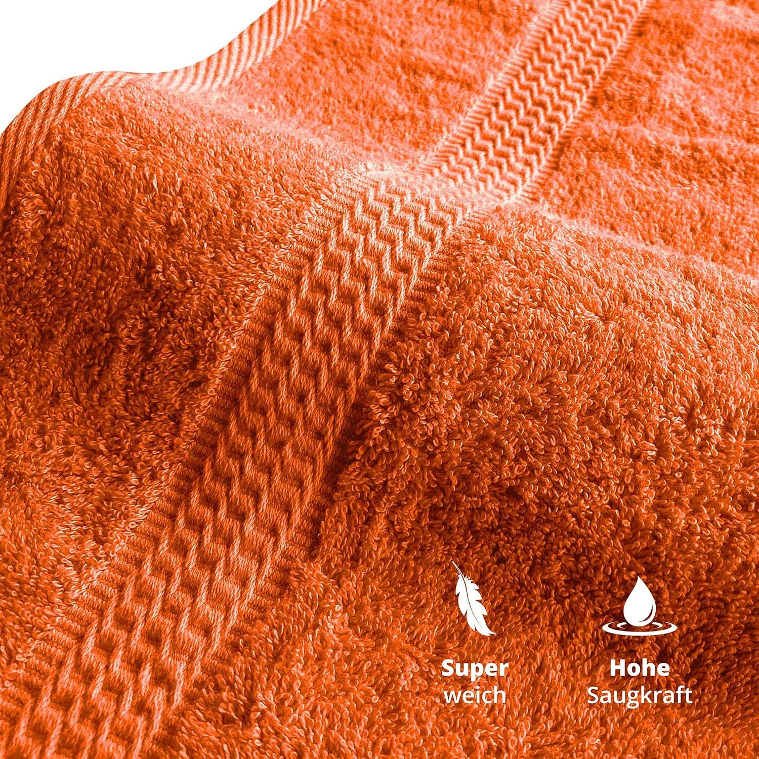 TRENDBUY24 Handtuch Set Handtücher Duschtücher Gästetücher Baumwolle Frotte günstig online kaufen