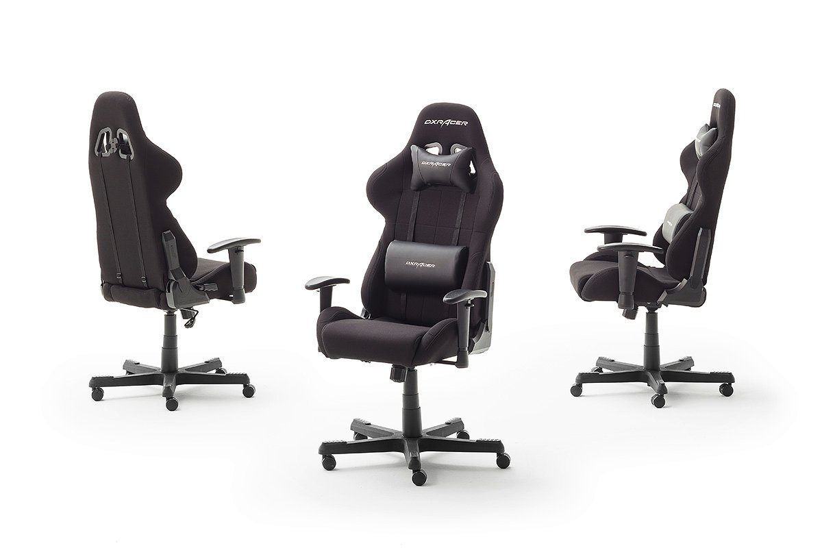 MCA furniture DXRacer Gaming-Stuhl (Chefsessel, schwarz) FD01-N
